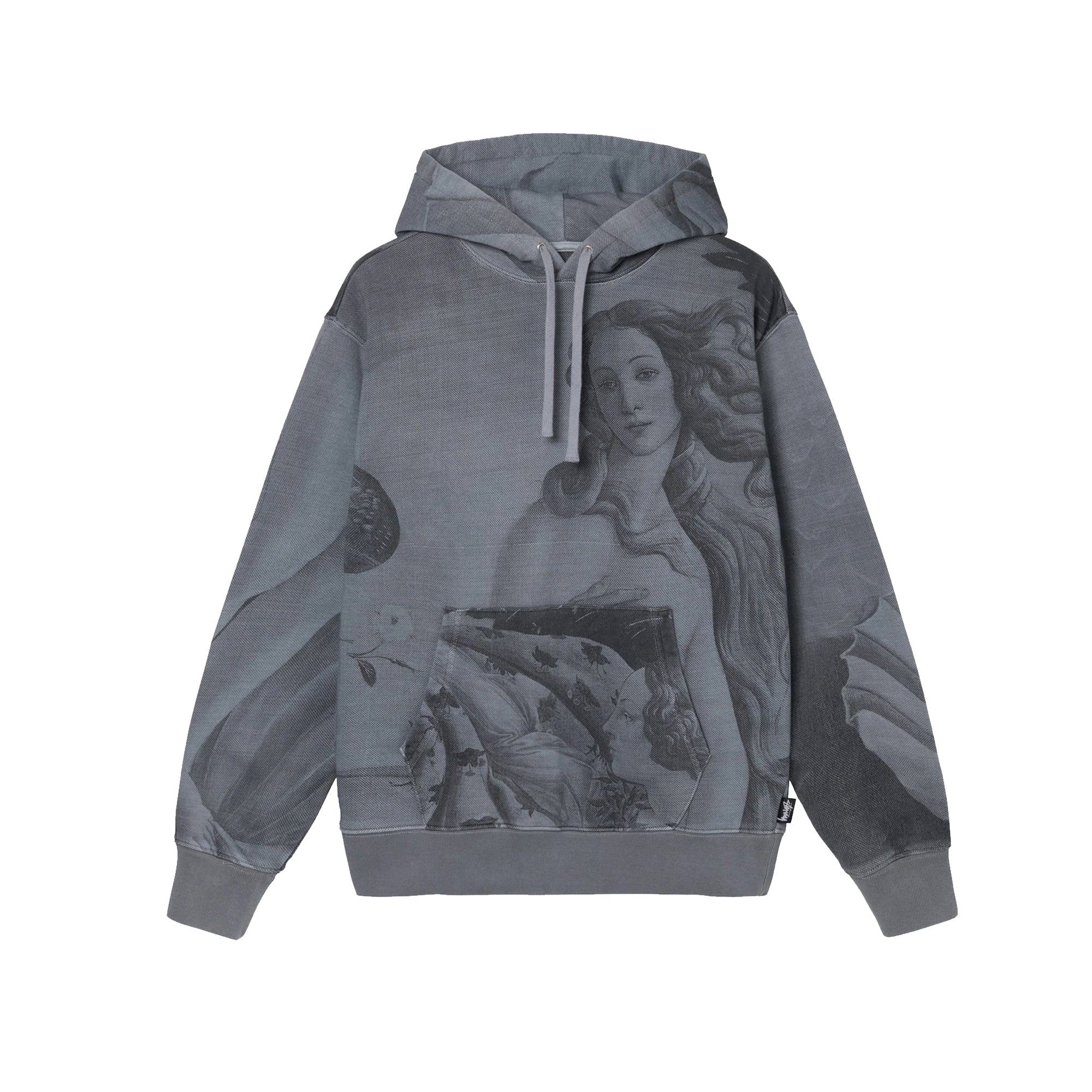 Stussy Mens Dyed Venus Hoodie 'Black'