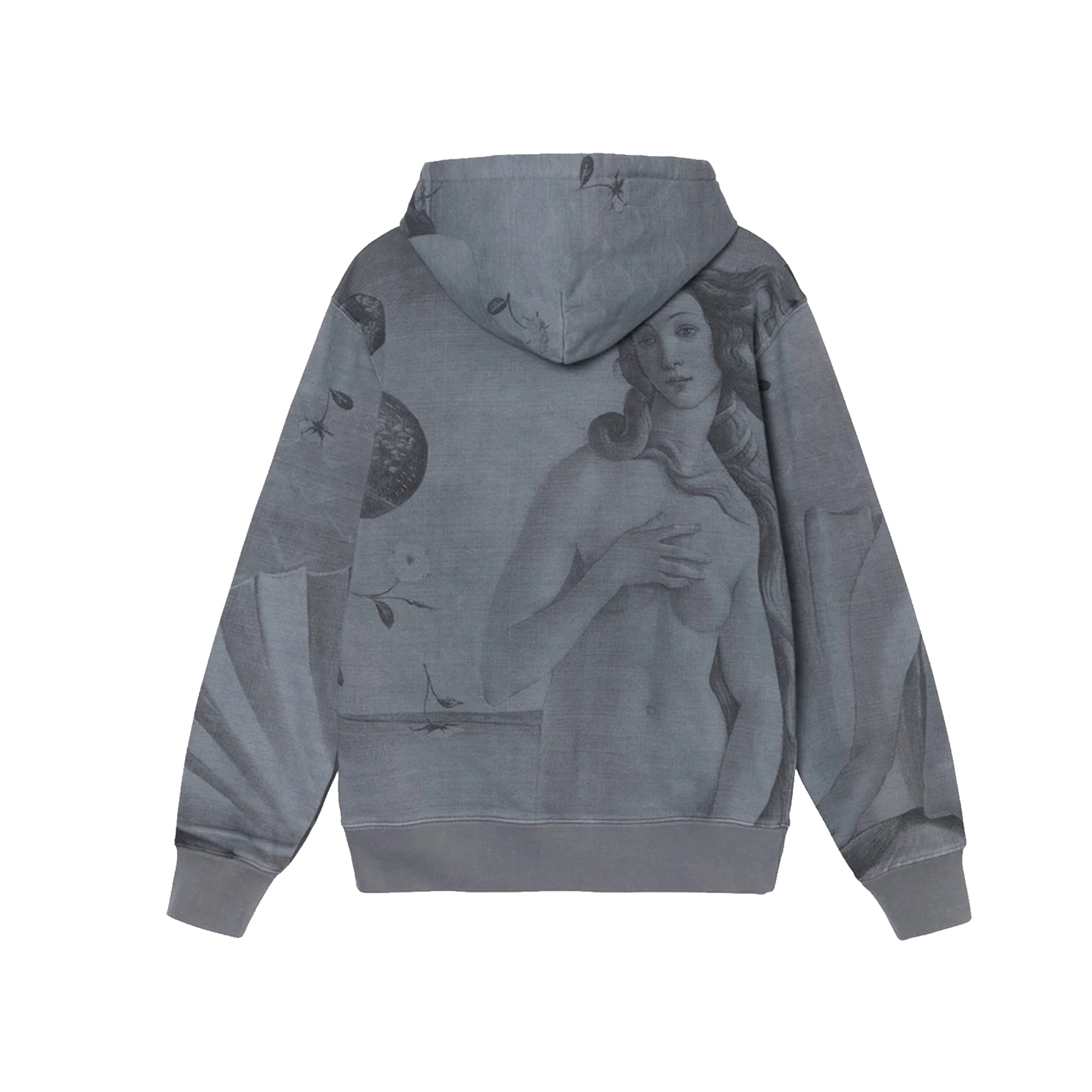 Stussy Mens Dyed Venus Hoodie 'Black'