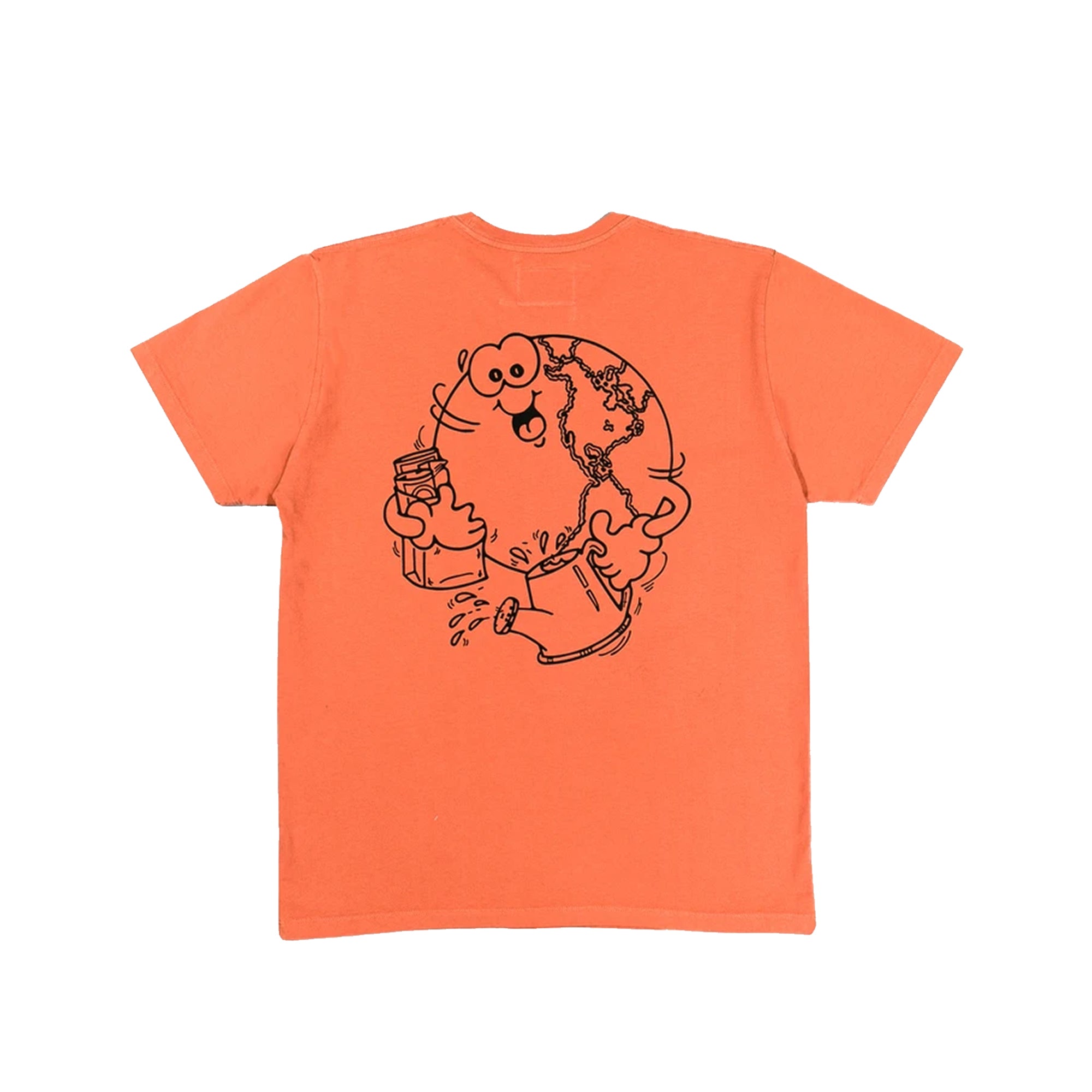 CRTFD Mens Flowers Gone 'Terracotta' Tee