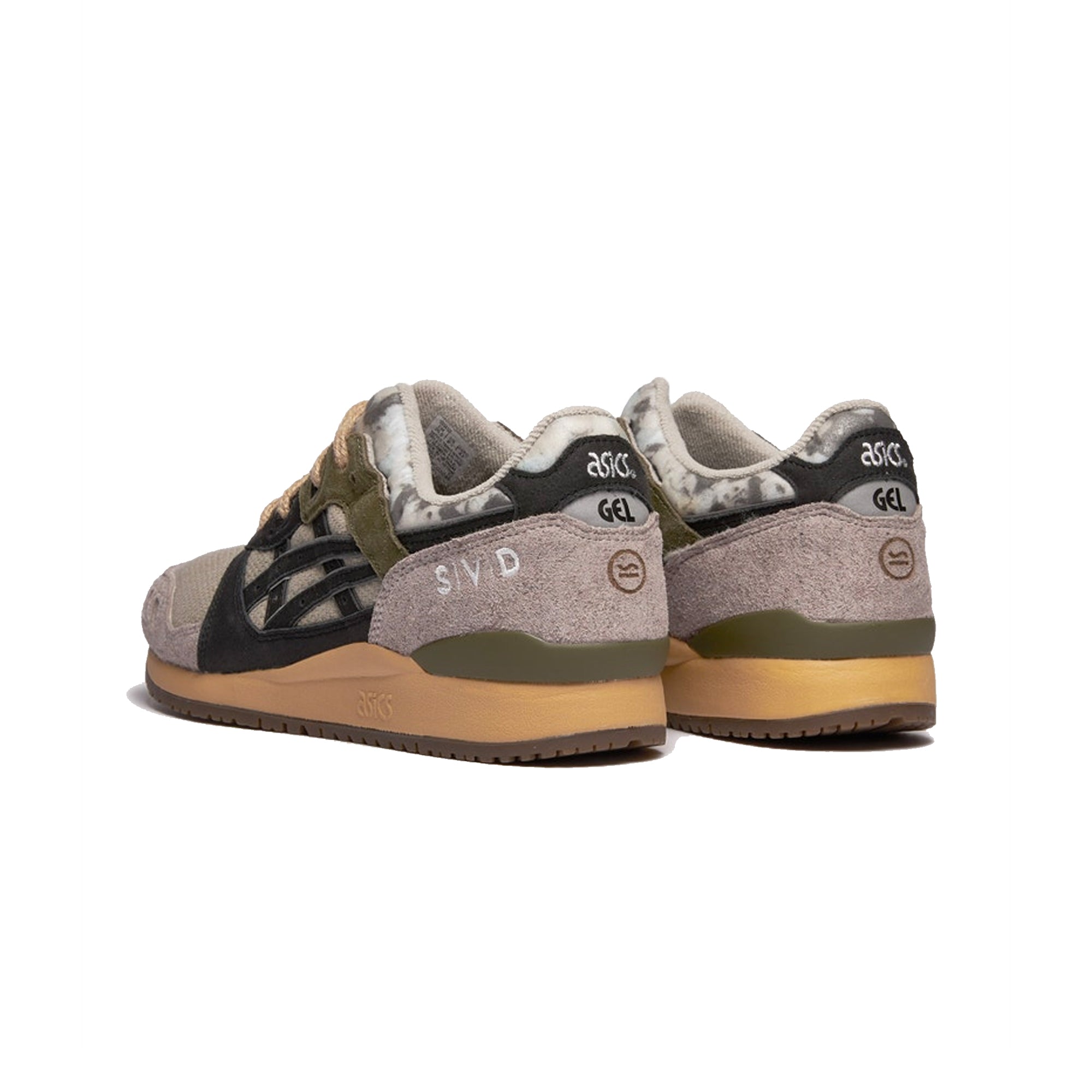 Asics Mens Gel-Lyte III OG Shoes 'Beige/Black'