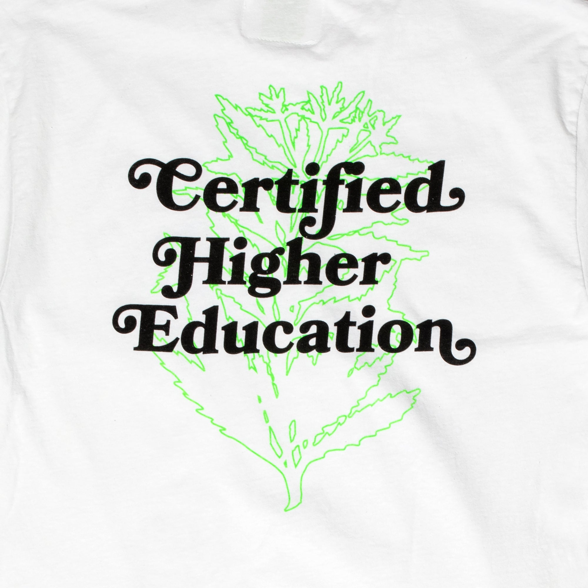 CRTFD Mens Higher Education Tee 'White'