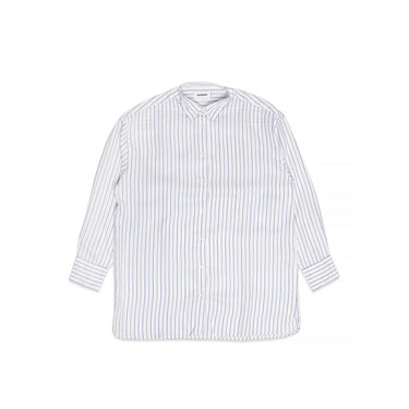 Soulland Womens Estelle Shirt 'White/Blue Stripes'