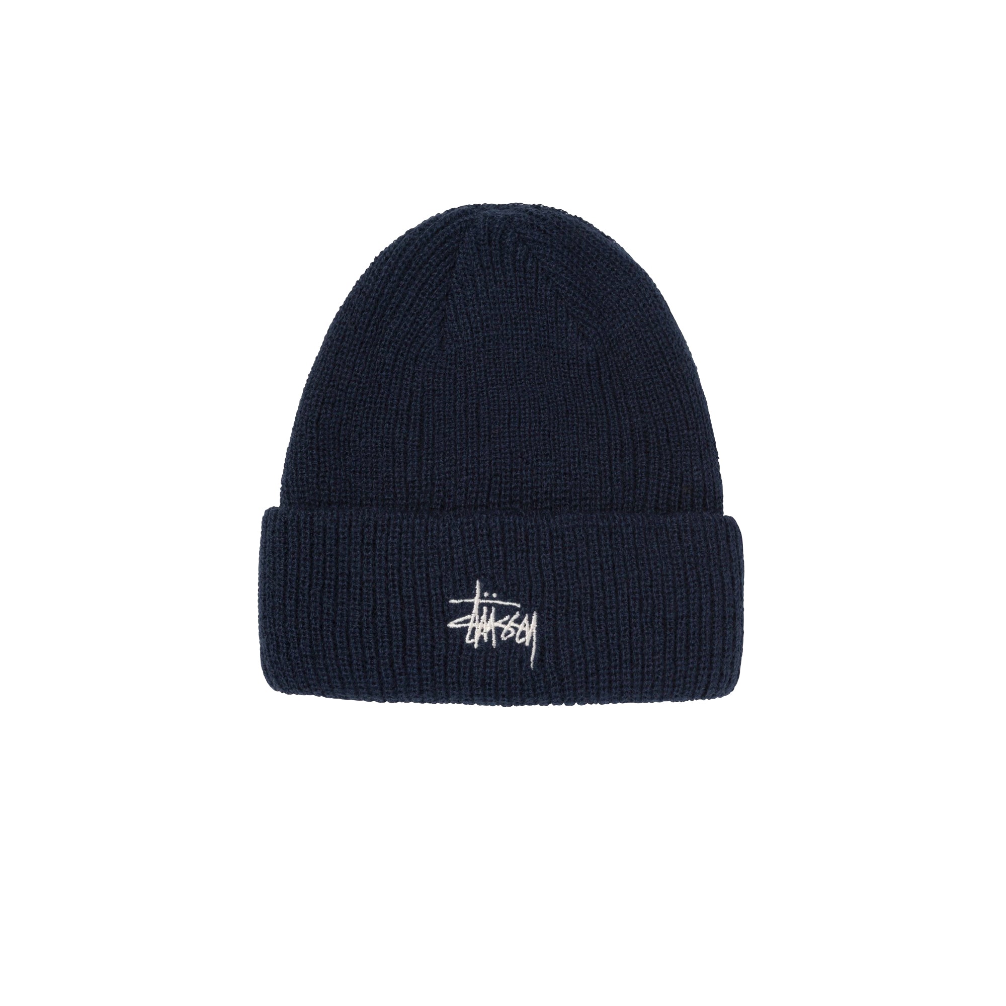 Stussy Basic Cuff Navy Beanie