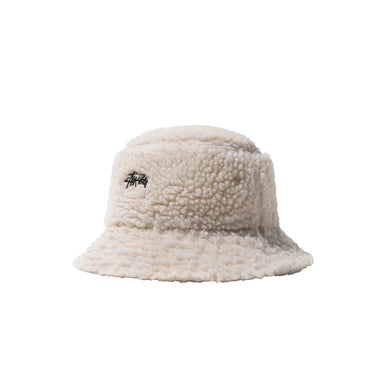 Stussy Sherpa Bucket Hat 'Oatmeal'