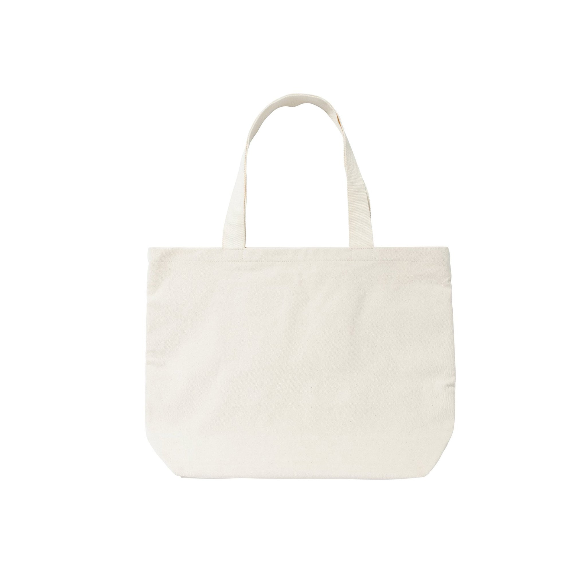 STUSSY PEACE AND LOVE CANVAS TOTE BAG