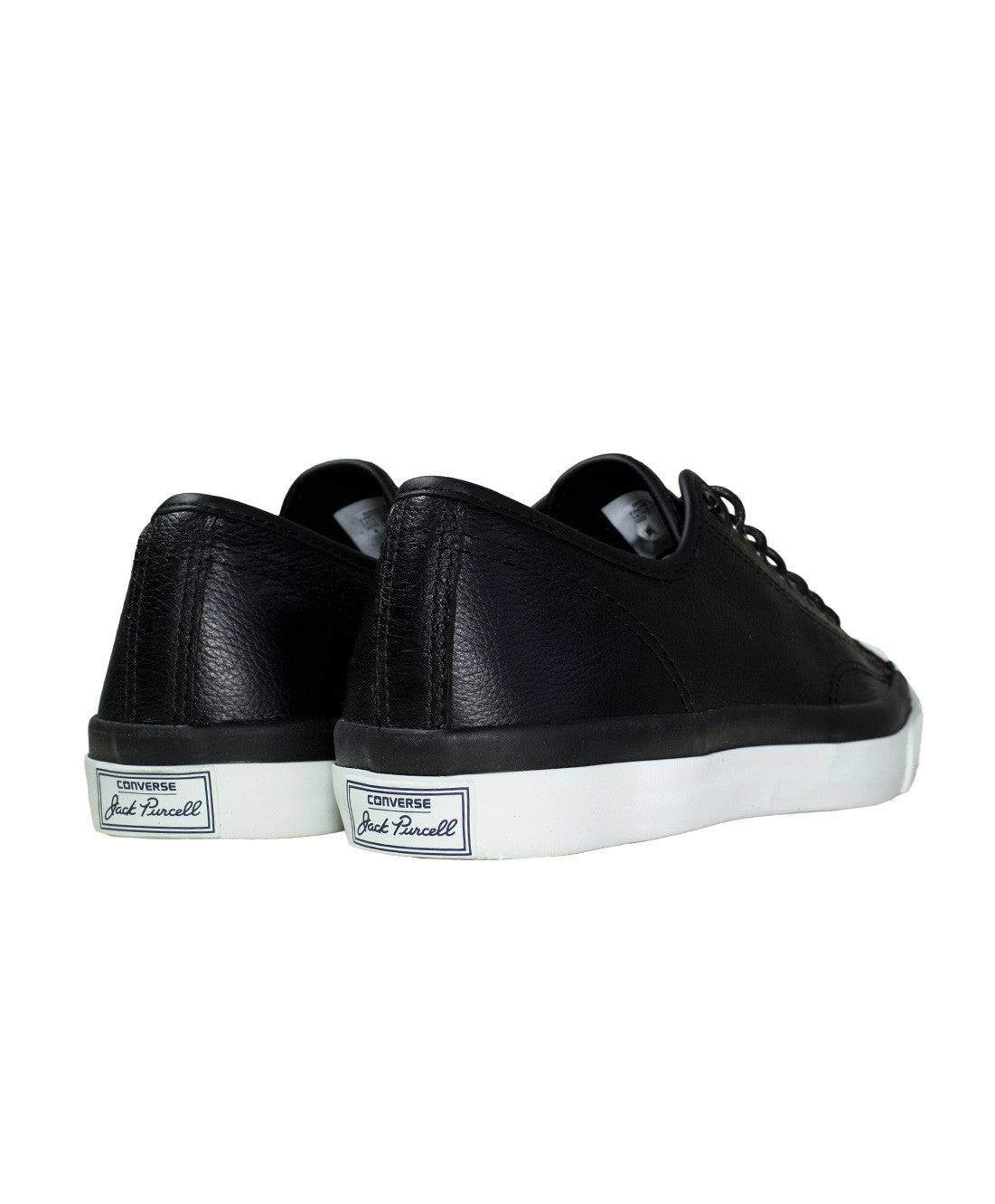 Converse: Jack Purcell Tumbled Leather (Black) OLDDD