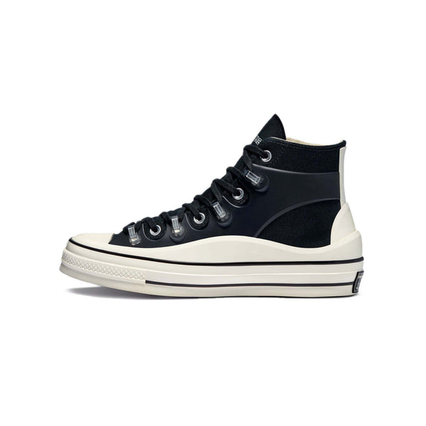 Converse Mens Chuck 70 Utility Wave Hi 'Black Egret' Shoes – Extra