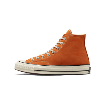 Converse Mens Chuck 70 Hi Recycled Canvas Shoes 'Fire Pit'