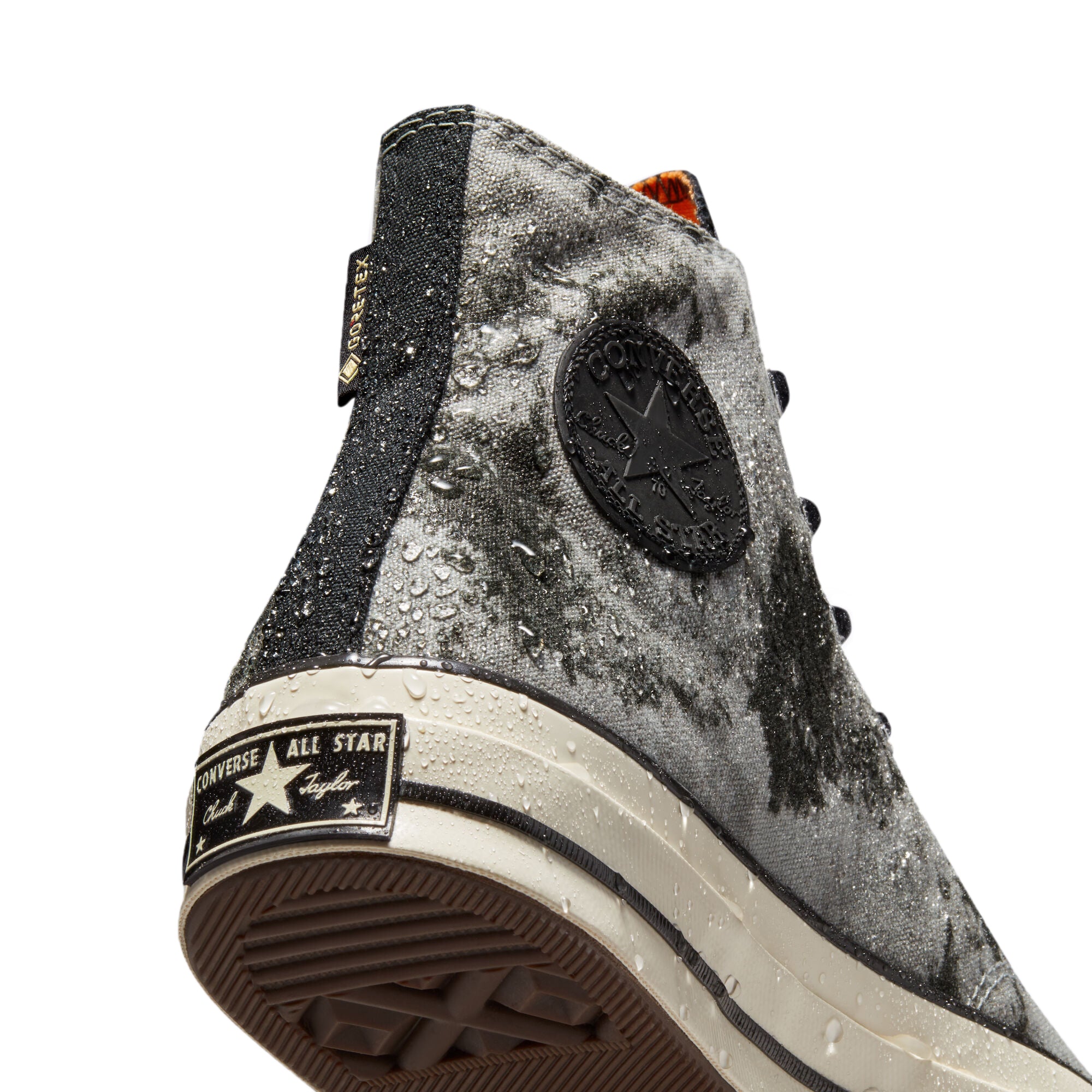 Converse Mens Chuck 70 GTX Hi Shoes 'Ash Stone'