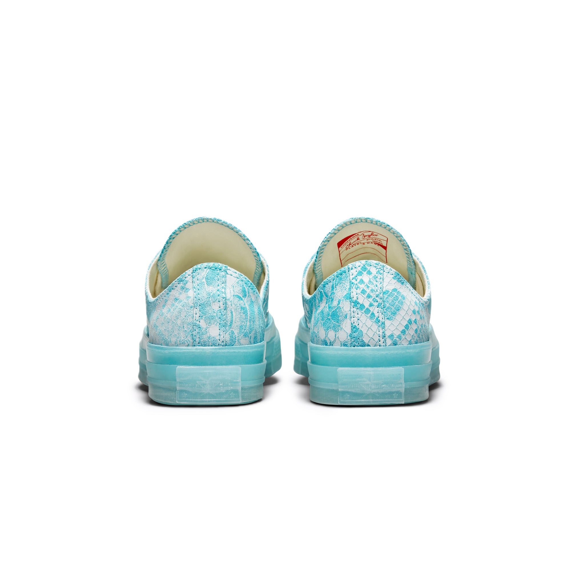 Converse Mens Chuck 70 Ox Shoes 'Vintage White/Blue Topaz'