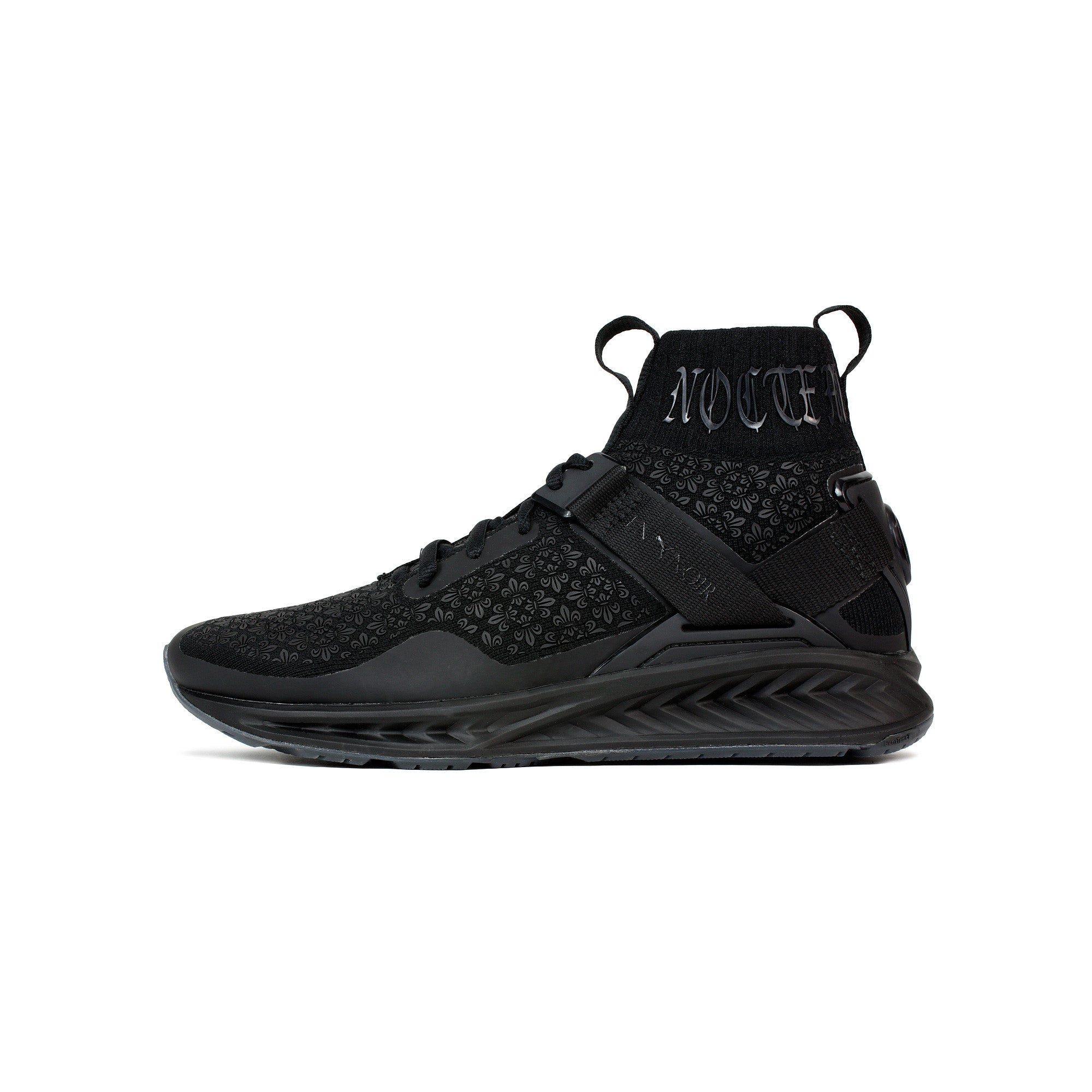 Puma x En Noir Men's Ignite EvoKnit 'Fleur de Lis En Noir' [190263-01]