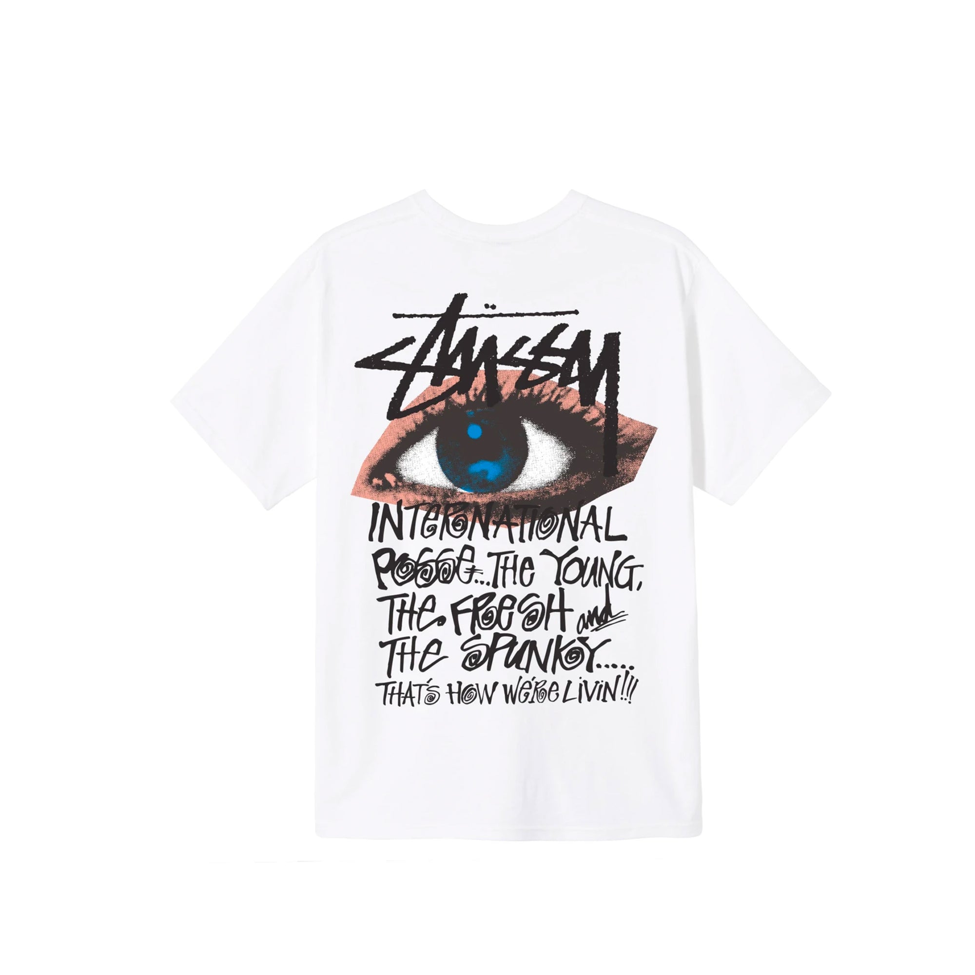 Stussy Men Ocular White Tee