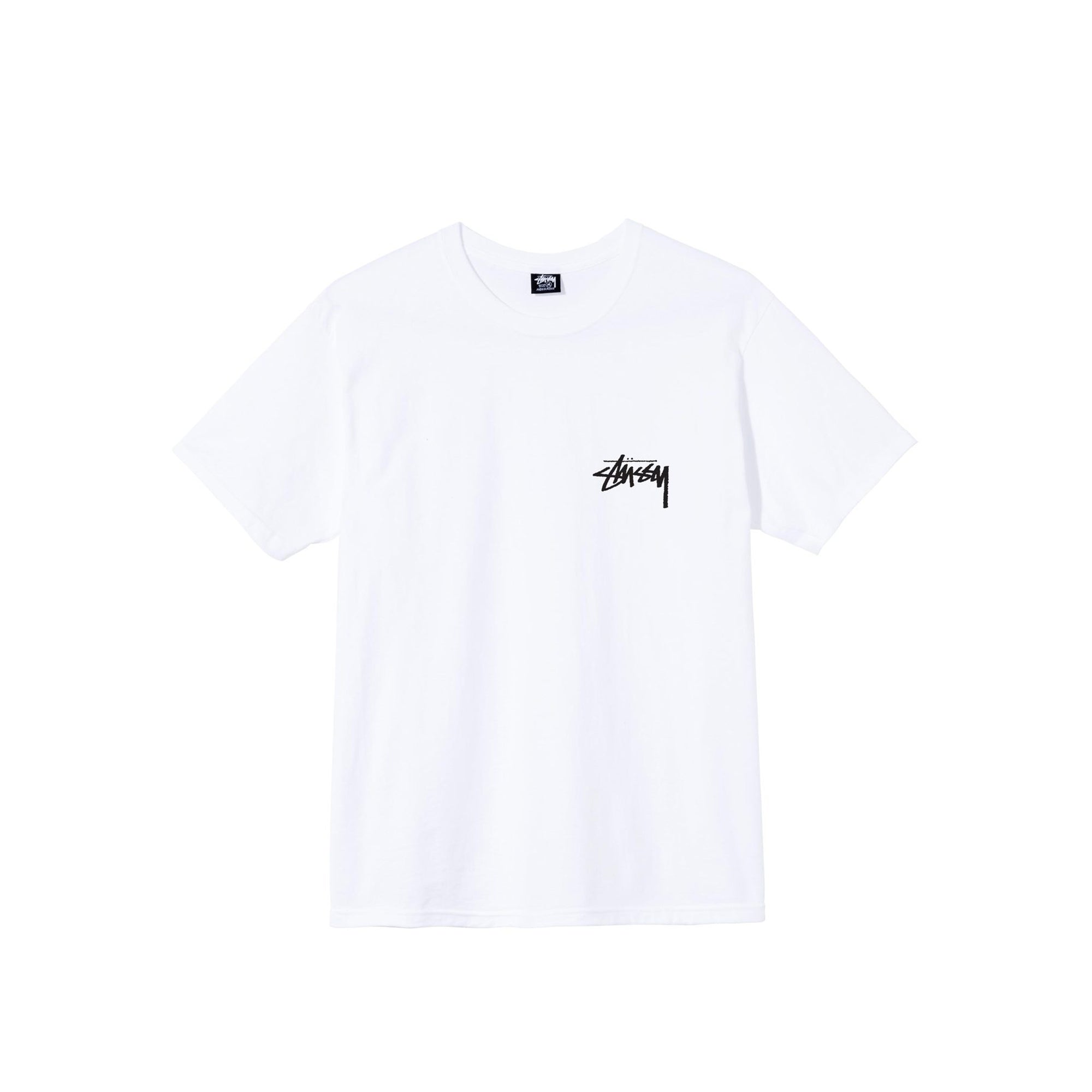 Stussy Mens Design Group 21 White Tee