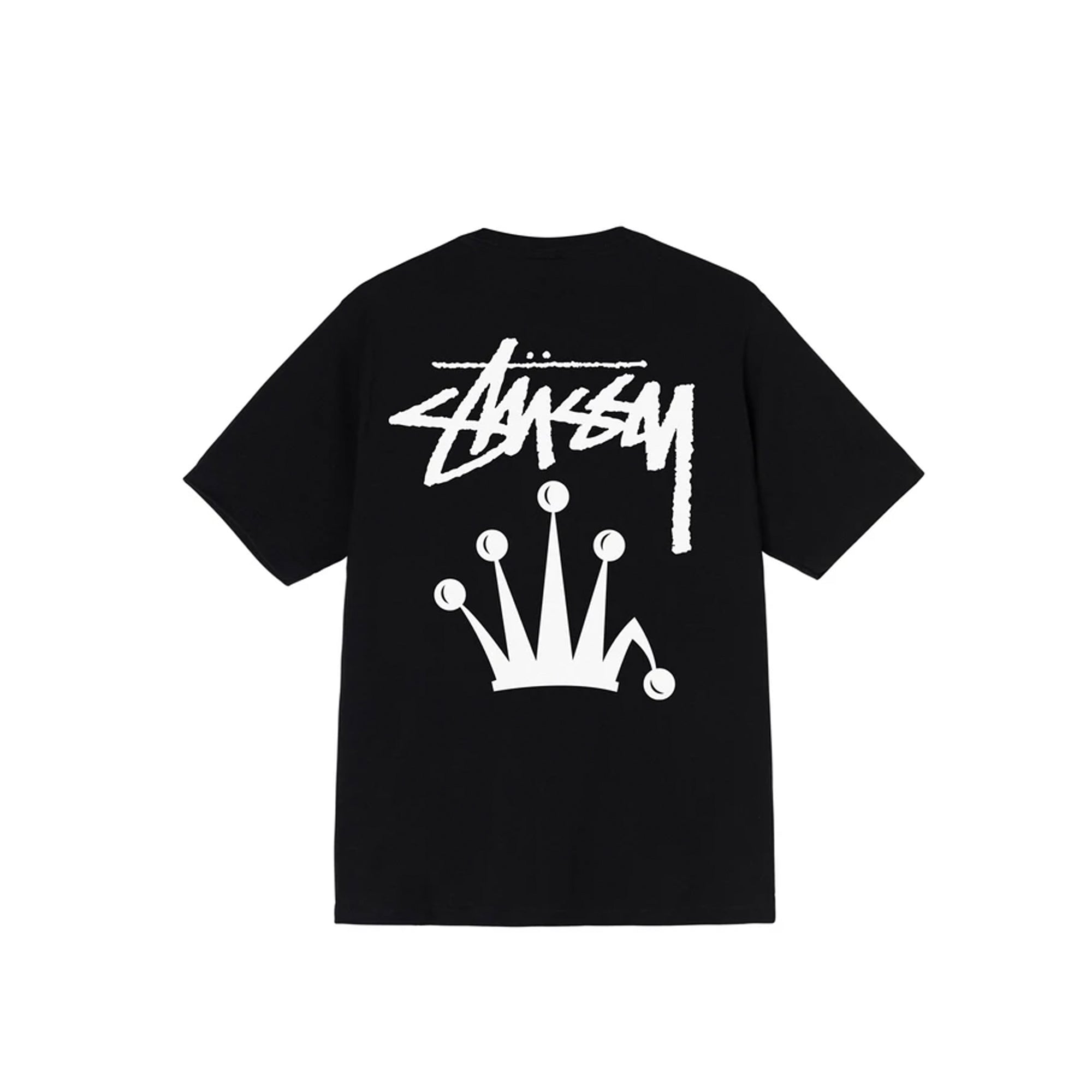 Stussy Mens Stock Crown Tee 'Black' – Extra Butter