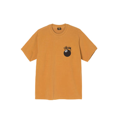 Stussy Mens 8 Ball Pig. Dyed Tee 'Copper'