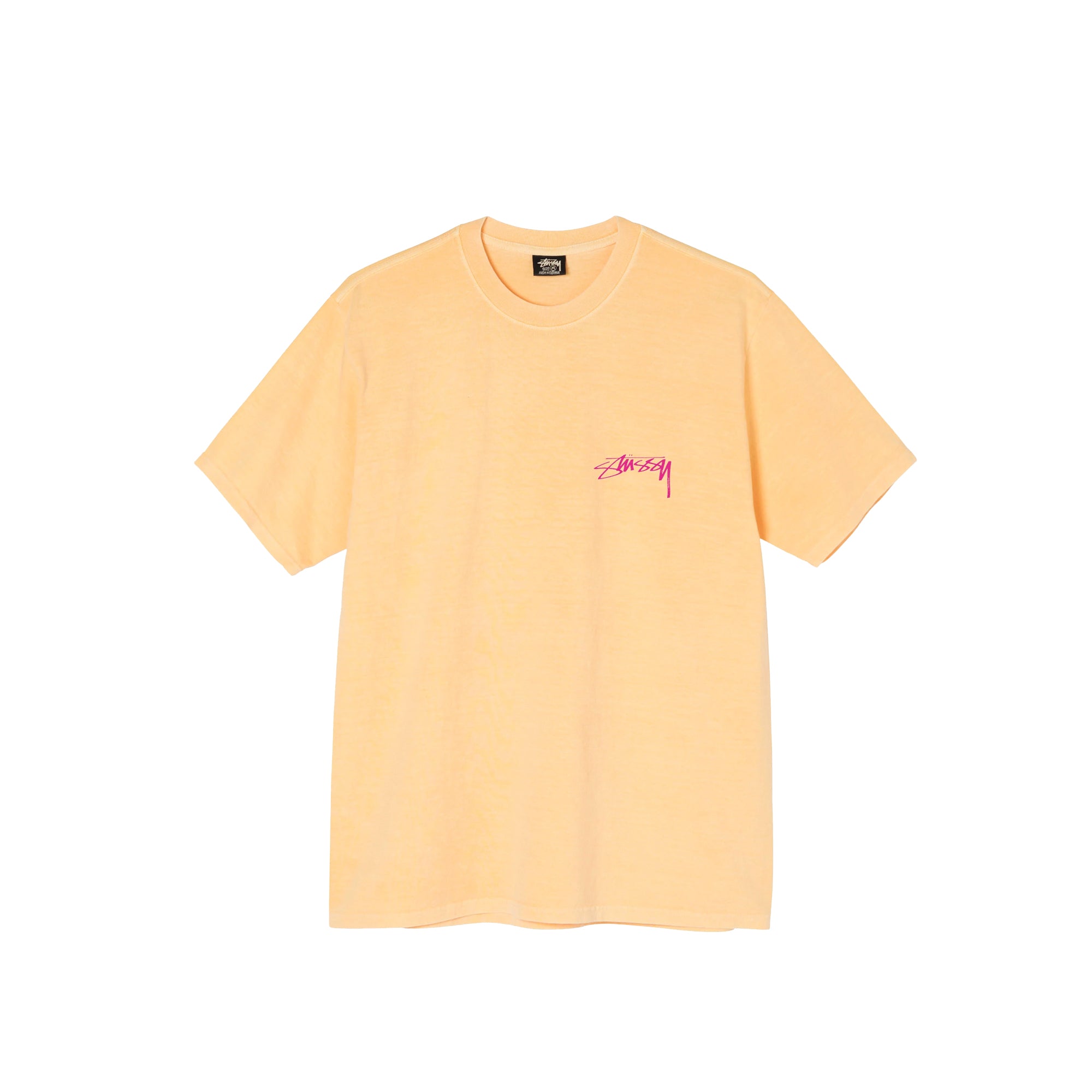 Stussy Mens Sphinx Pig Dyed Tee 'Peach'