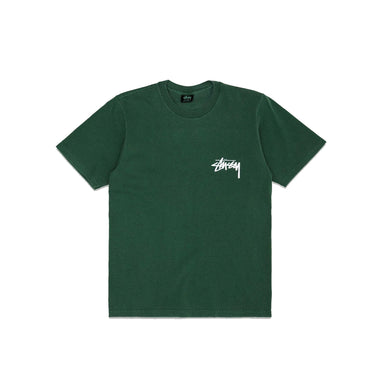 Stussy Mens Young Moderns Pig. Dyed Tee 'Pine'