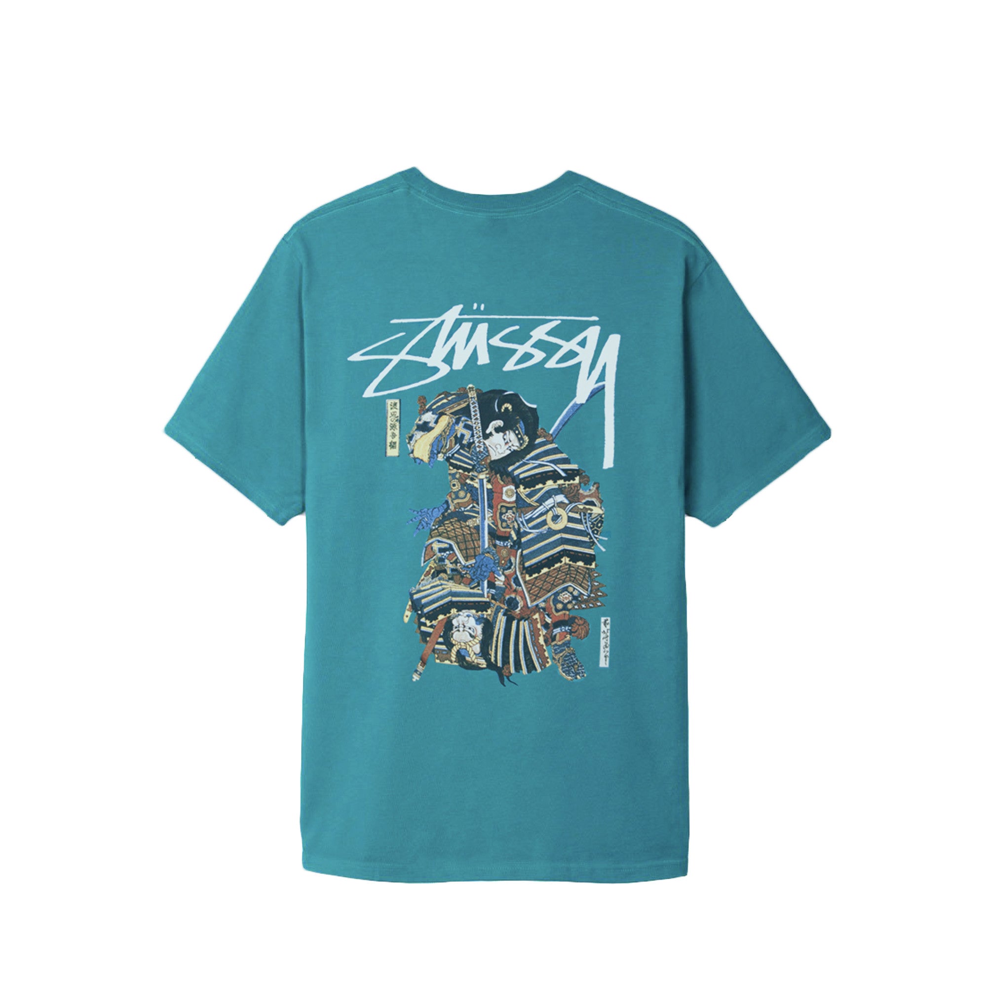 Stussy Men's Samuri Rat Tee- Dark Teal – Extra Butter