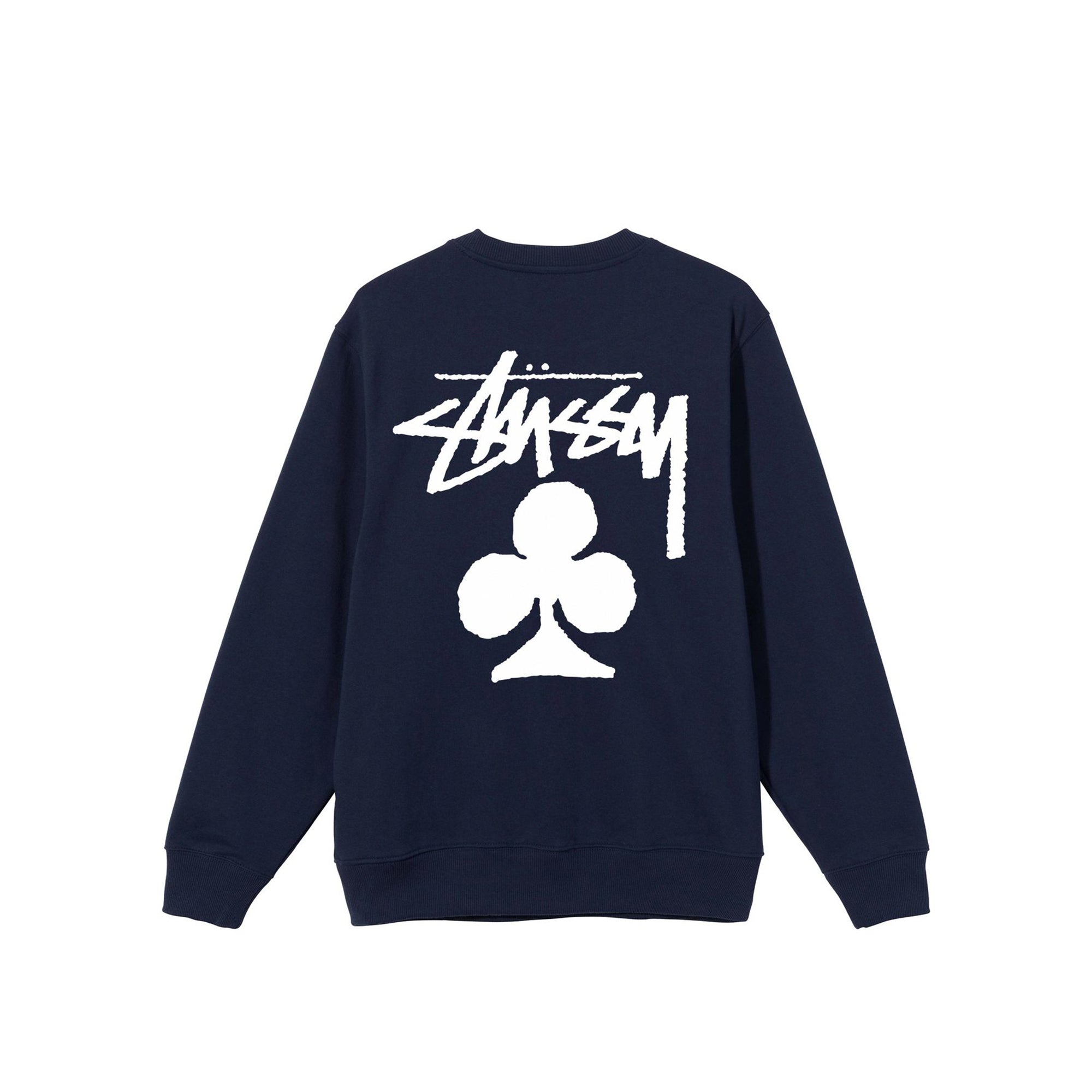 Stussy Mens Club Navy Crew