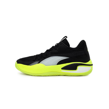 Puma Mens Court Ride Shoes 'Puma Black/Yellow Alert'