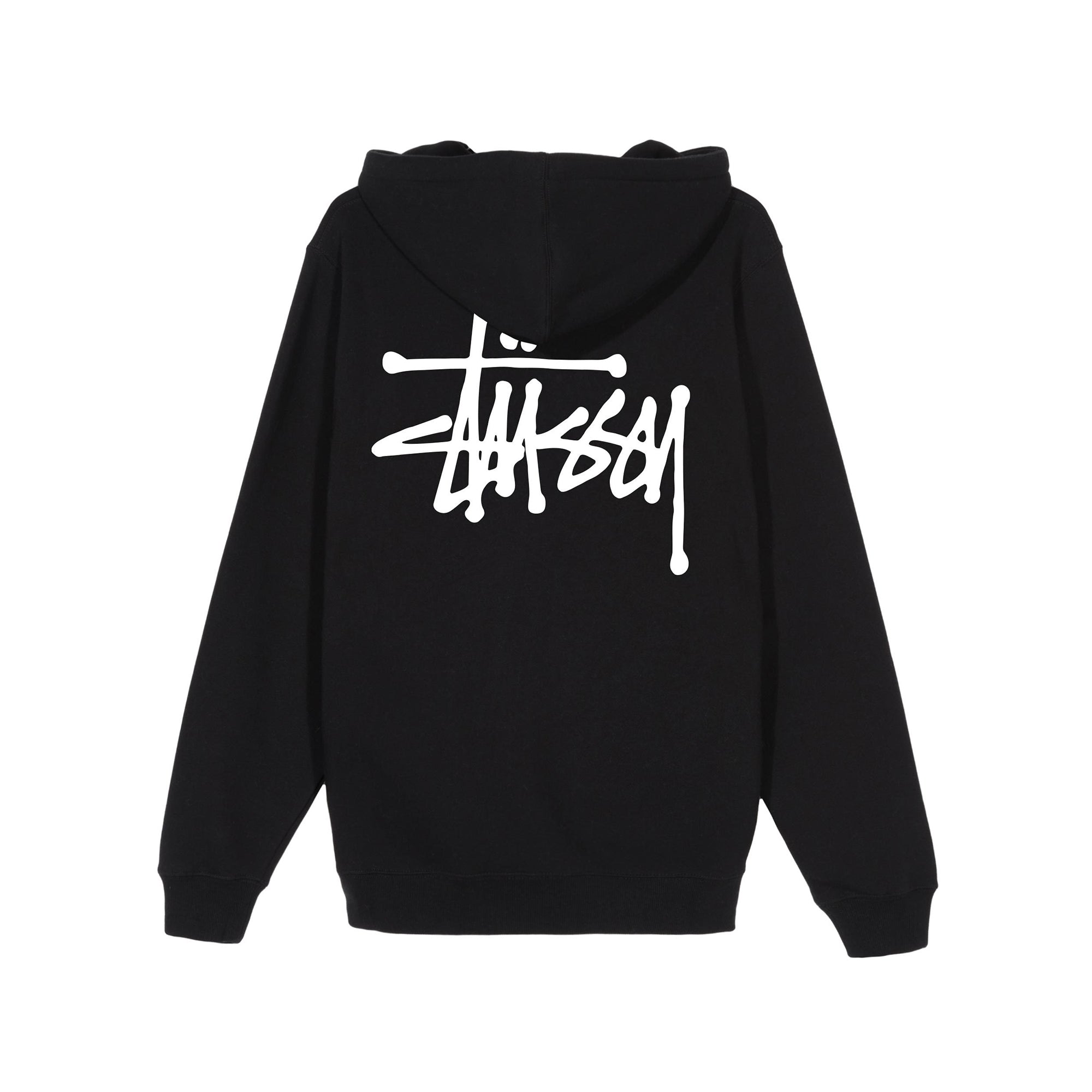 STUSSY BASIC ZIP HOODIE