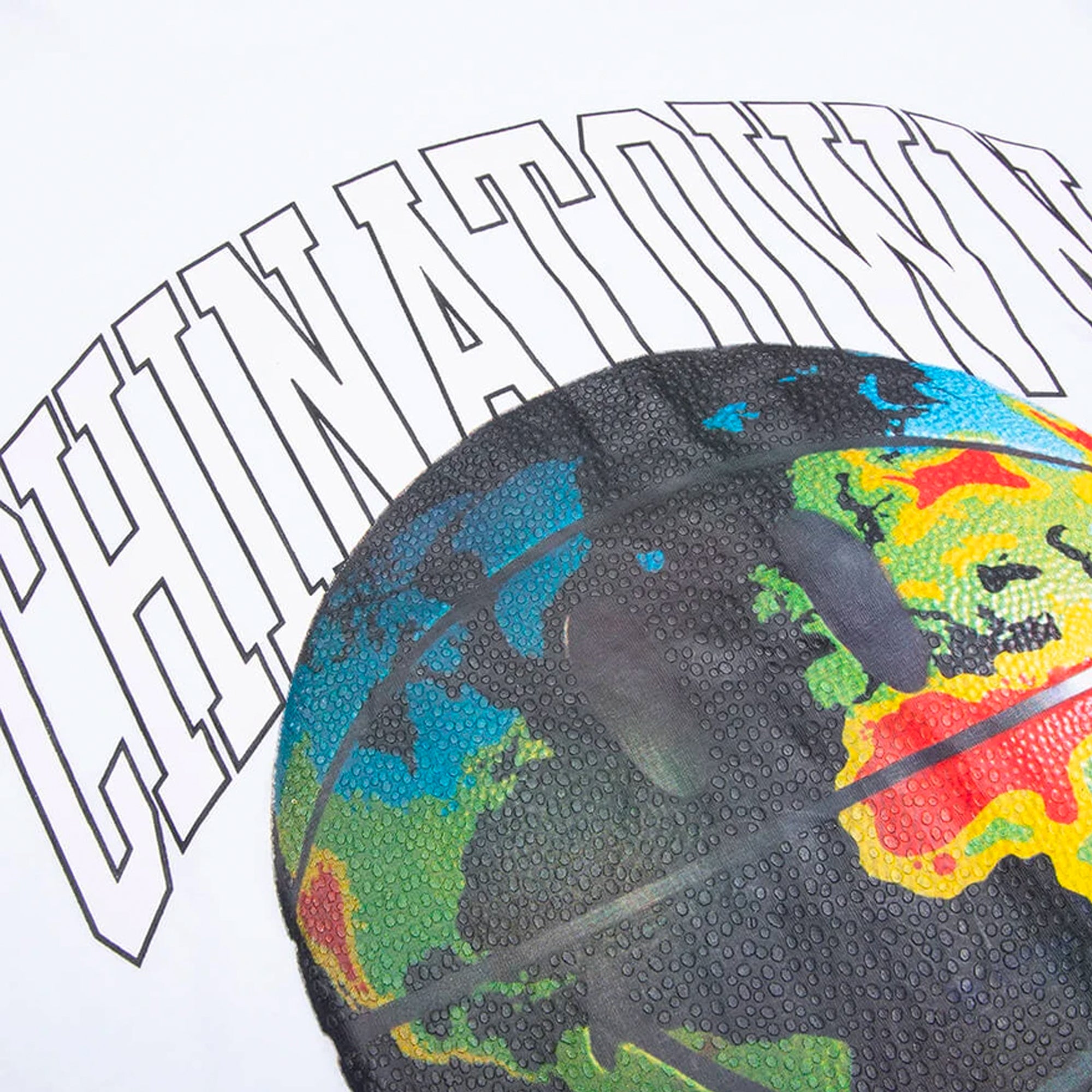 Chinatown Market Smiley Global Citizen Bball Tee 'White'