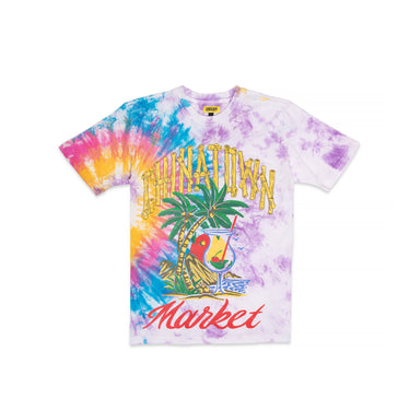 Chinatown Market Mens By The Water T-Shirt 'Tie Dye'