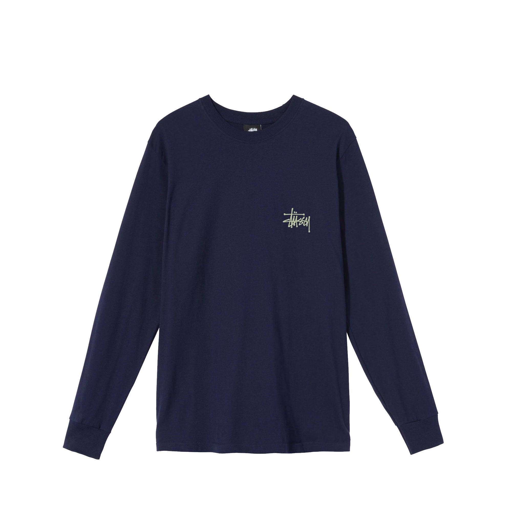 Stussy Basic Stussy LS Navy Tee