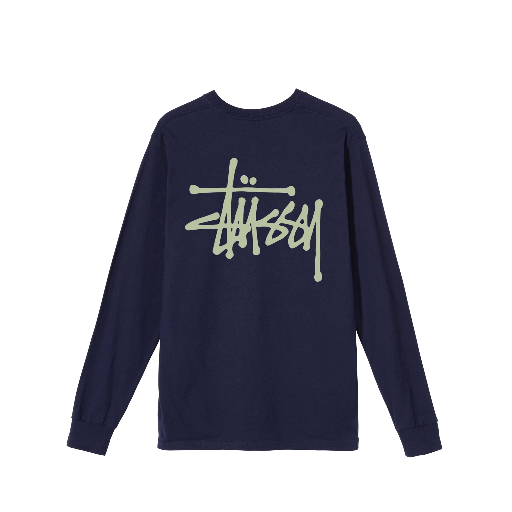 Stussy Basic Stussy LS Navy Tee