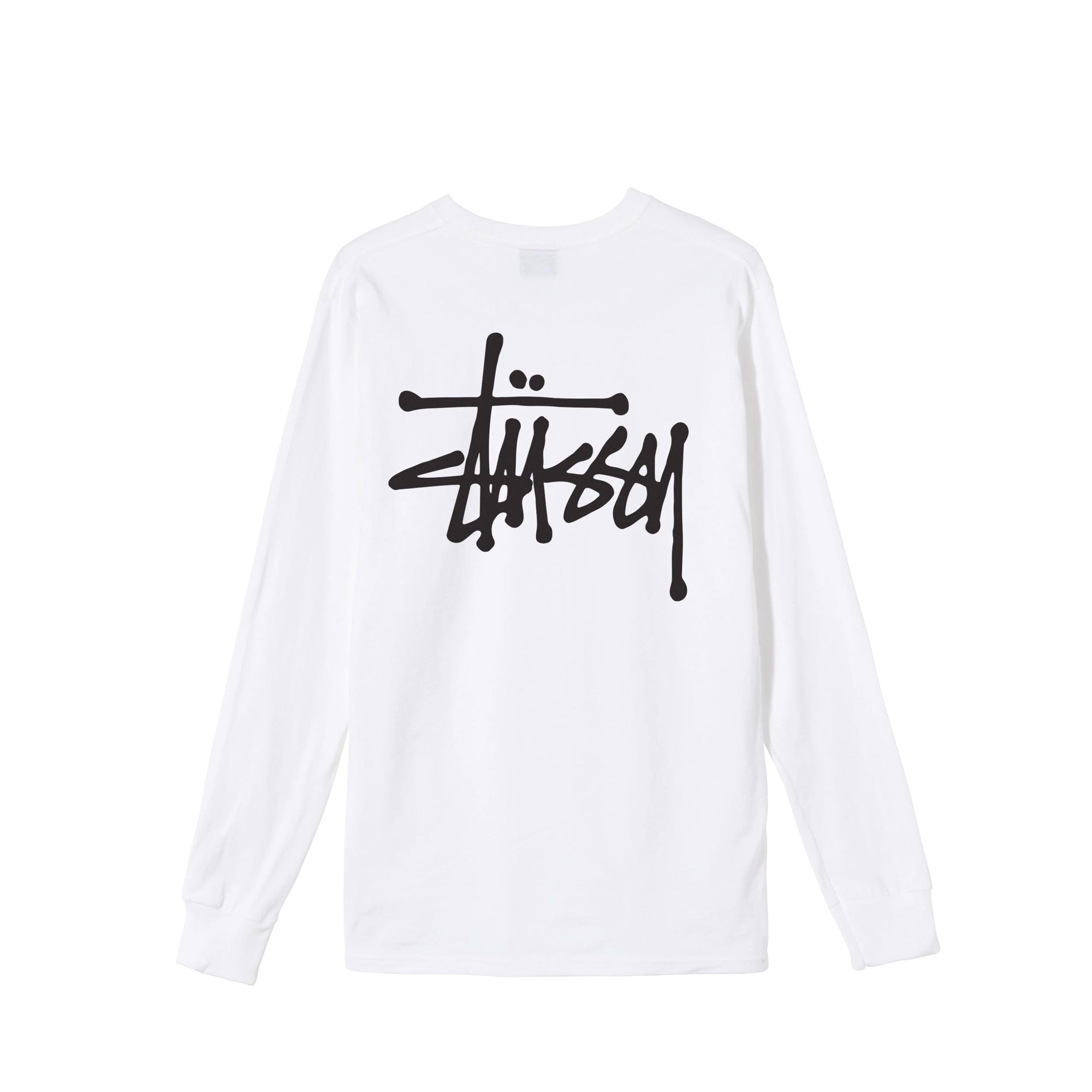 Stussy Basic Stussy LS White Tee