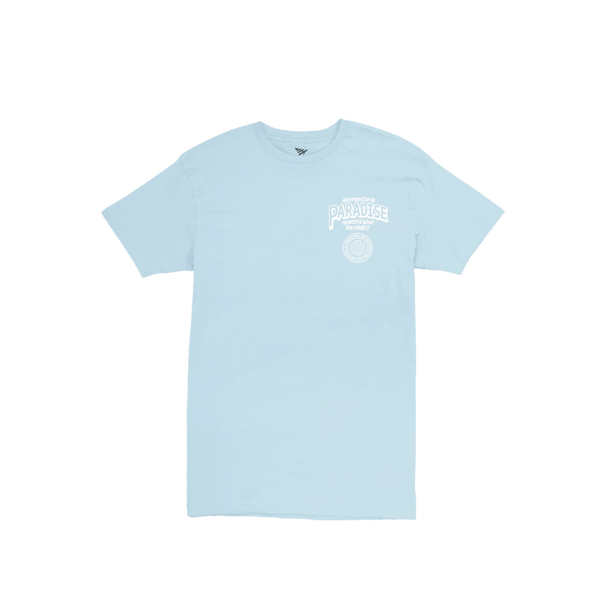 Paper Planes Mens Pastel Paradise Tee 'Powder Blue'