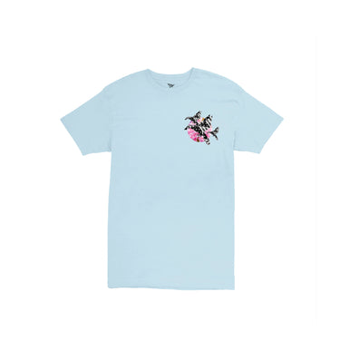 Paper Planes Mens Birds of a Feather Tee 'Powder Blue'