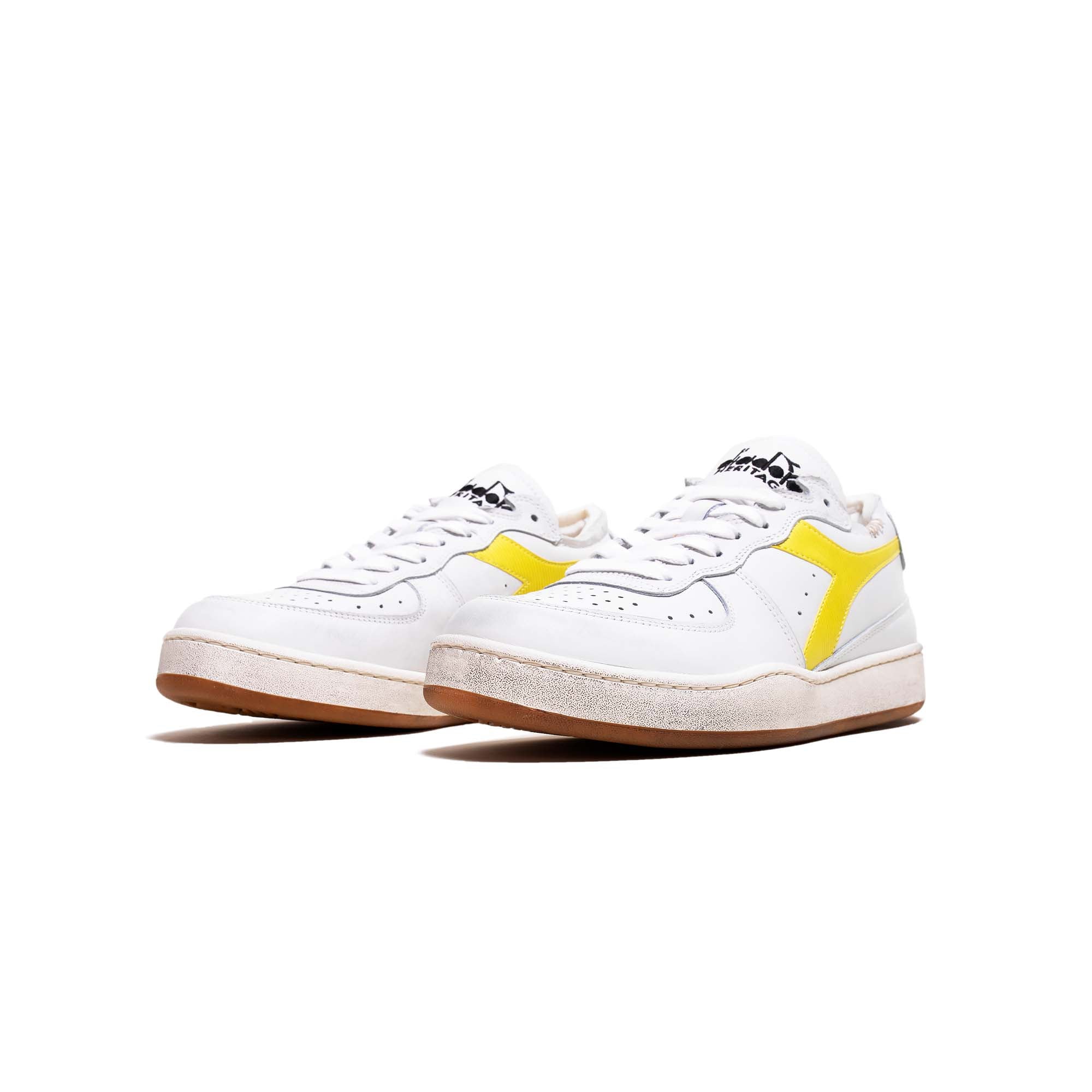 Diadora Men Mi Basket Row Cut Shoe