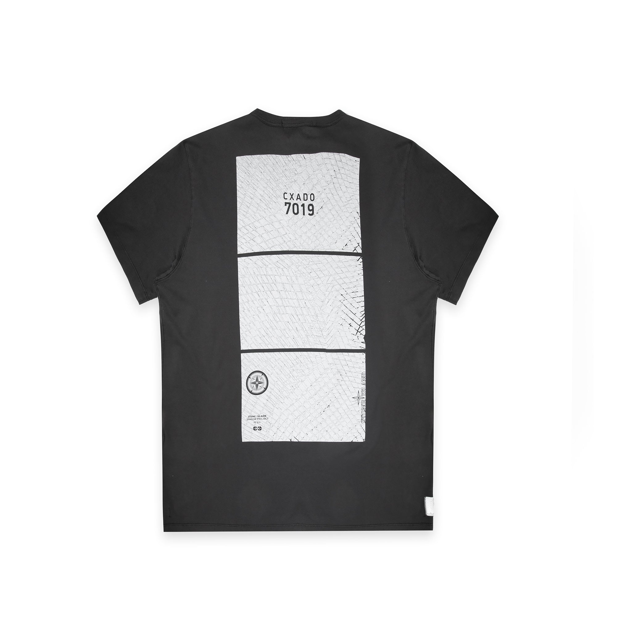 Stone Island Shadow Project Printed SS Tee [20110] - S / Black