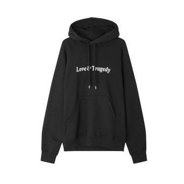 Soulland Mens Love and Tragedy Hoodie 'Black'