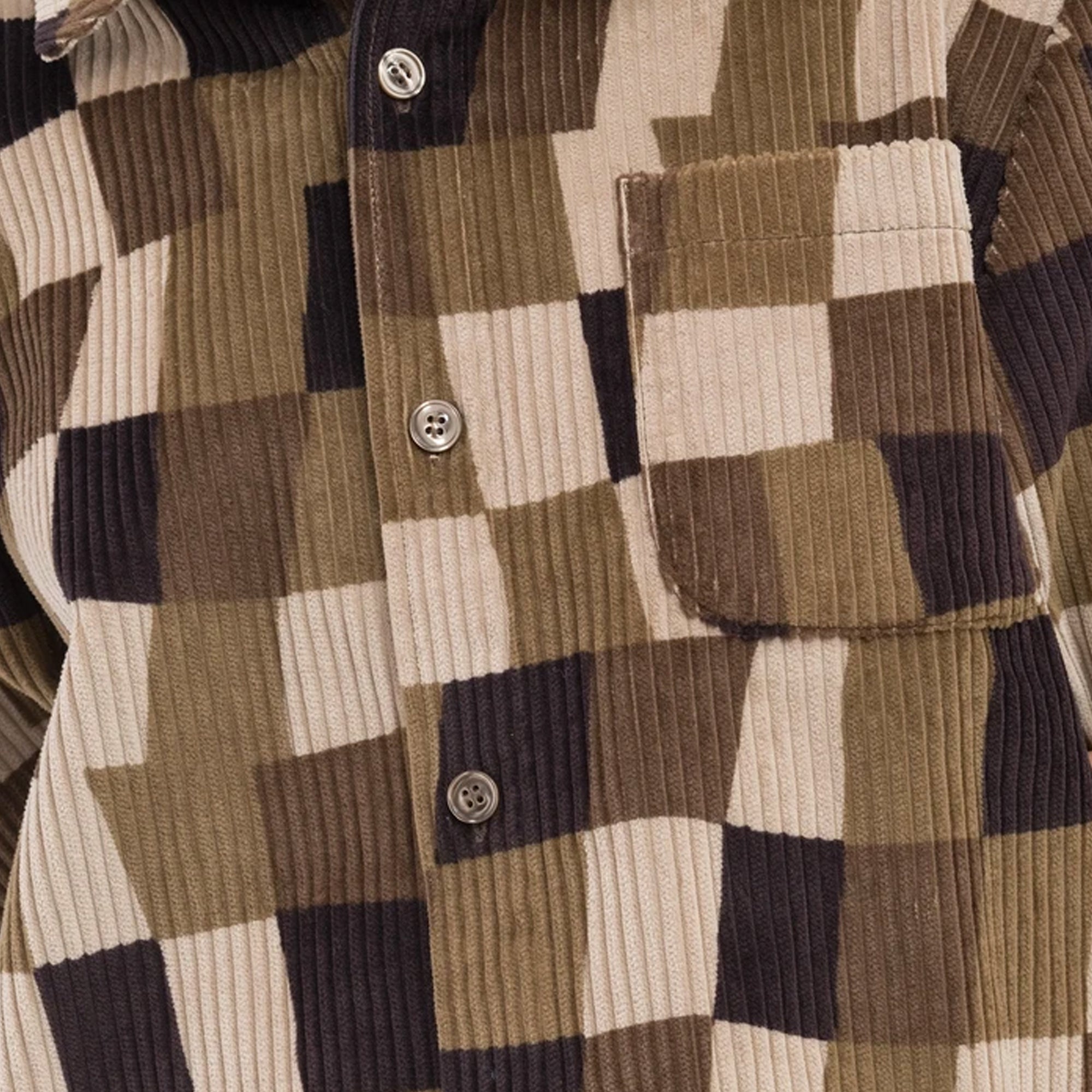 Stussy Men Wobbly Check LS Shirt 'Brown'