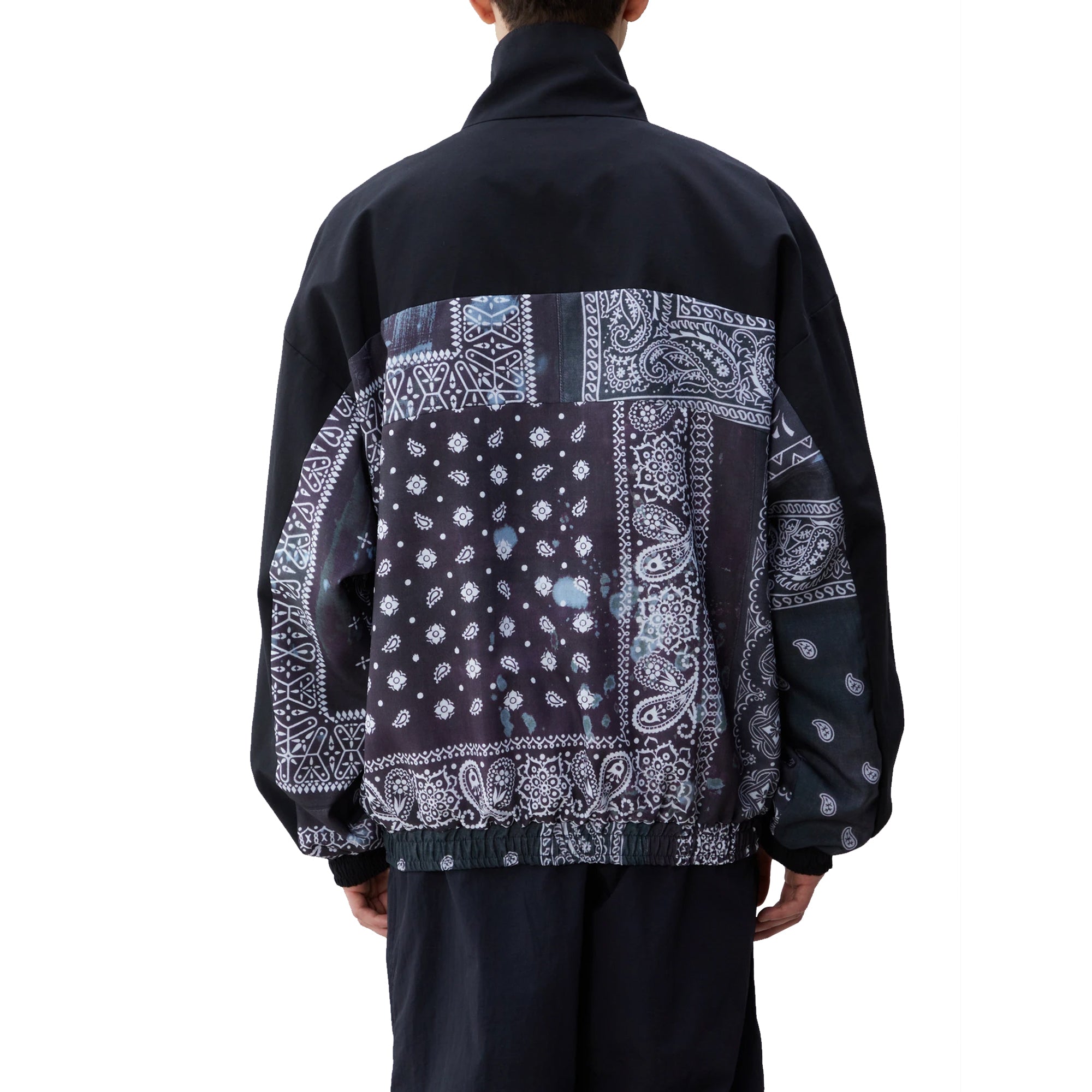 Neighborhood Mens Bandana Chopped Track E-Jacket 'Black' – Extra