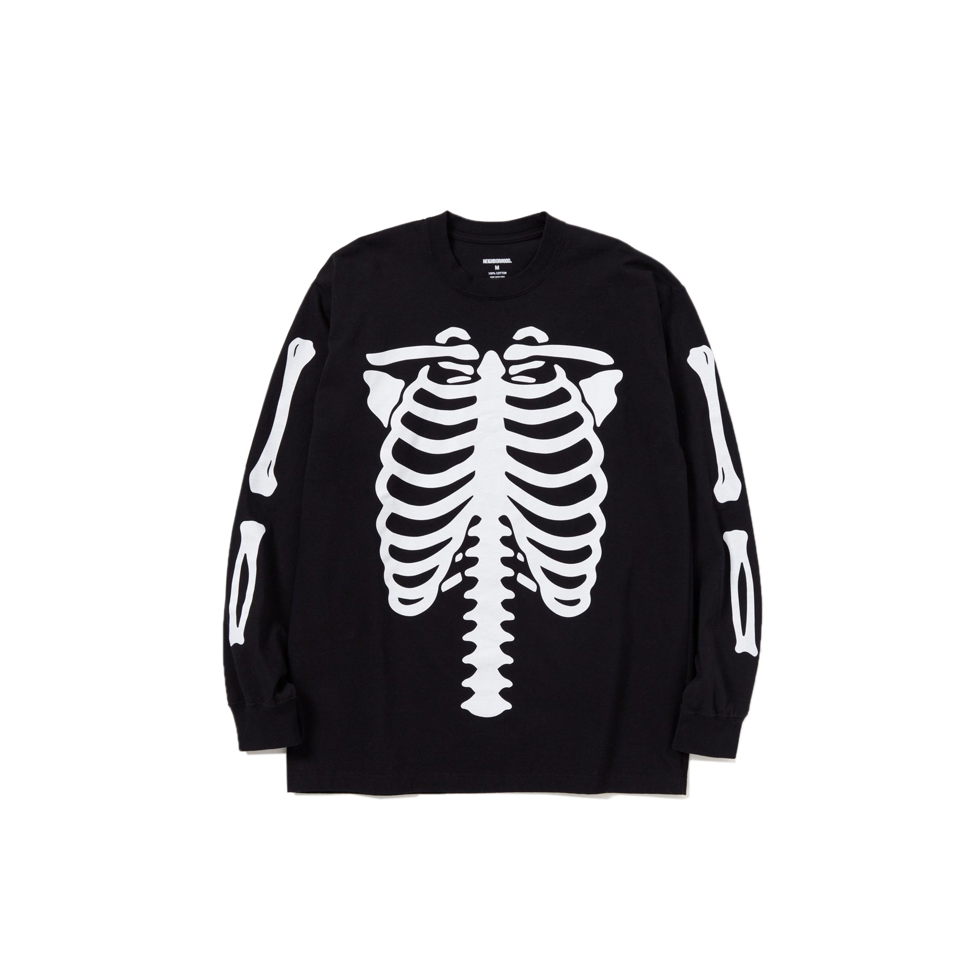 Neighborhood Mens Bones / C-Tee LS 'Black'