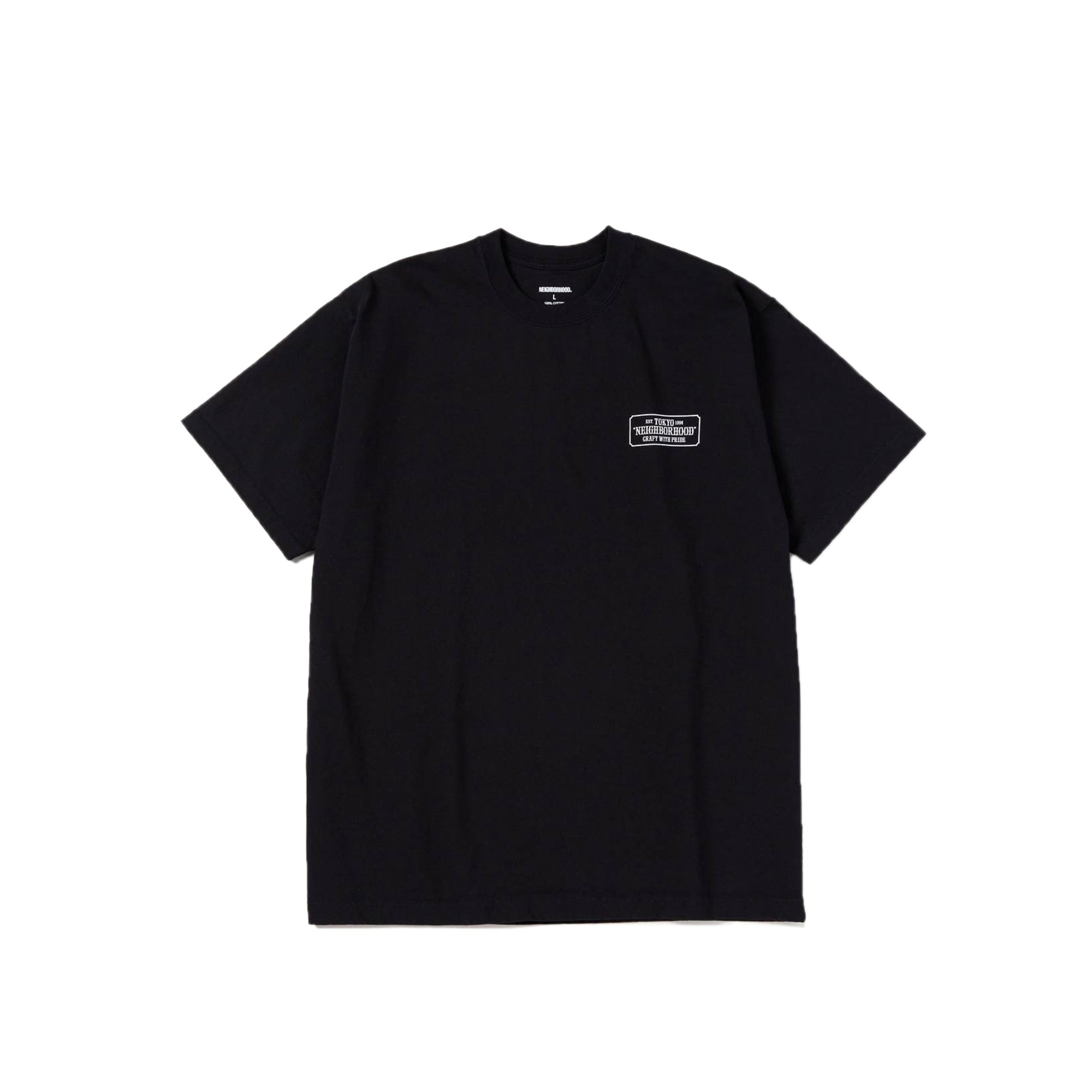 Neighborhood Mens Bar & Shield / C-Tee SS 'Black'