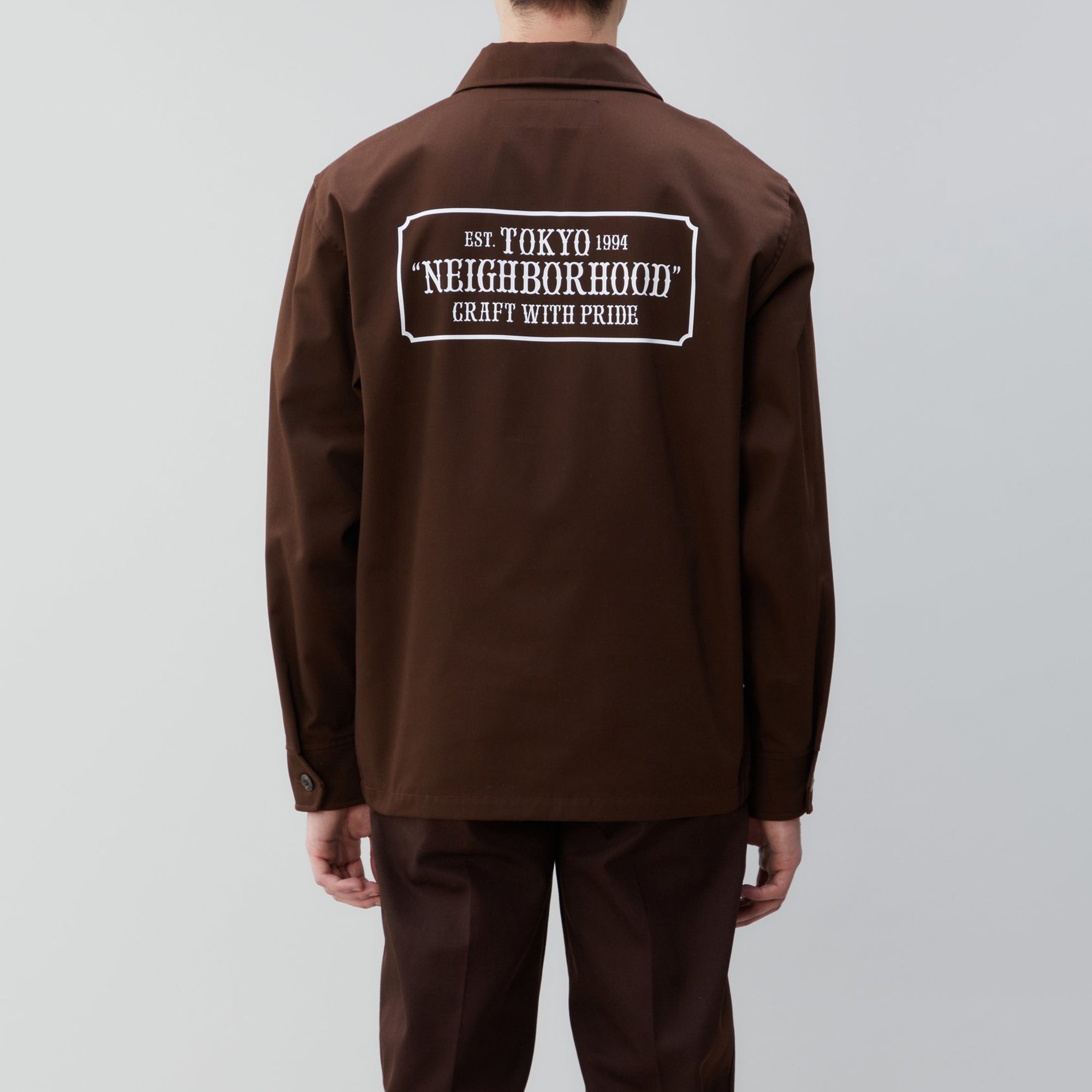 Neighborhood Mens Drizzler / EC-JKT 'Brown' – Extra Butter