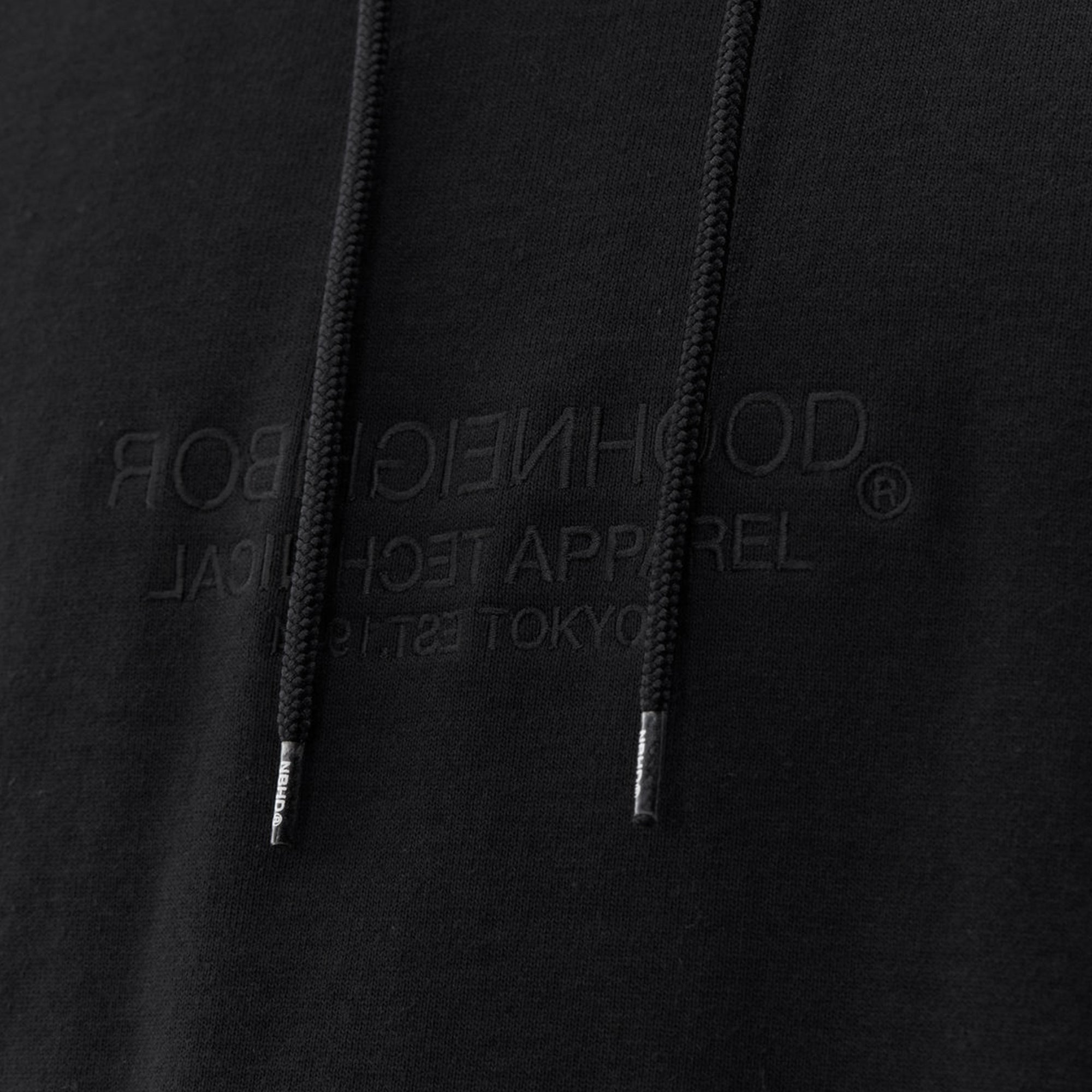 Neighborhood Mens Solid /C-Hooded LS Hoodie 'Black'