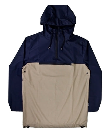 RAINS Anorak Jacket (Blue/Soil)