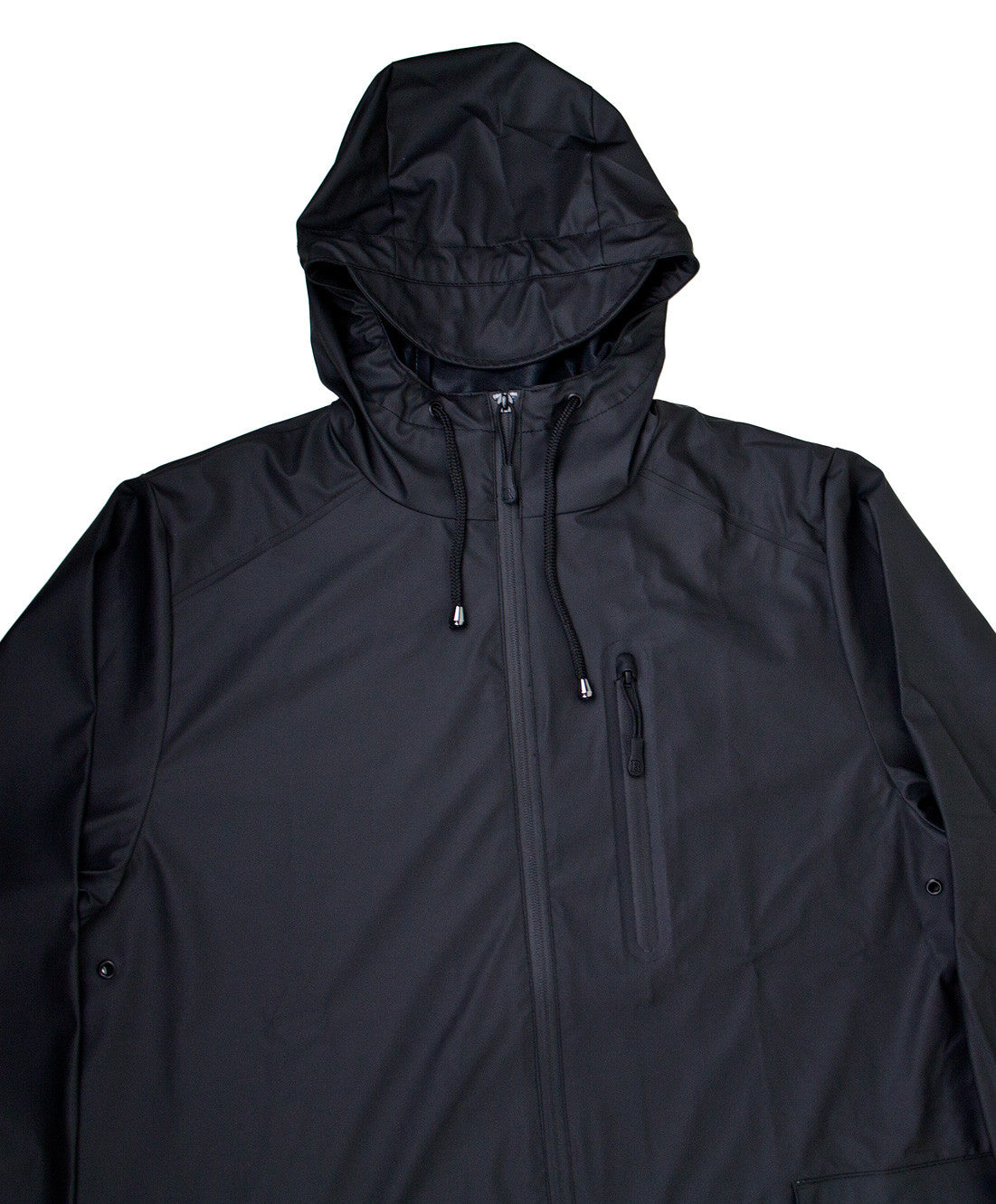 RAINS: Parka Coat (Black)