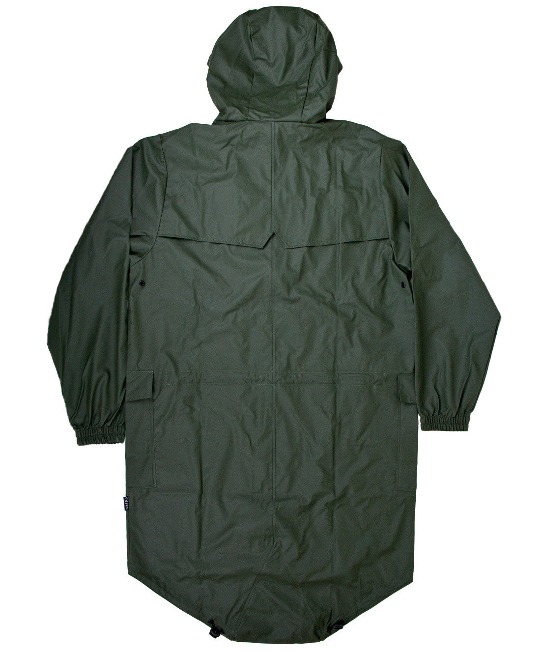 RAINS: Parka Coat (Green)