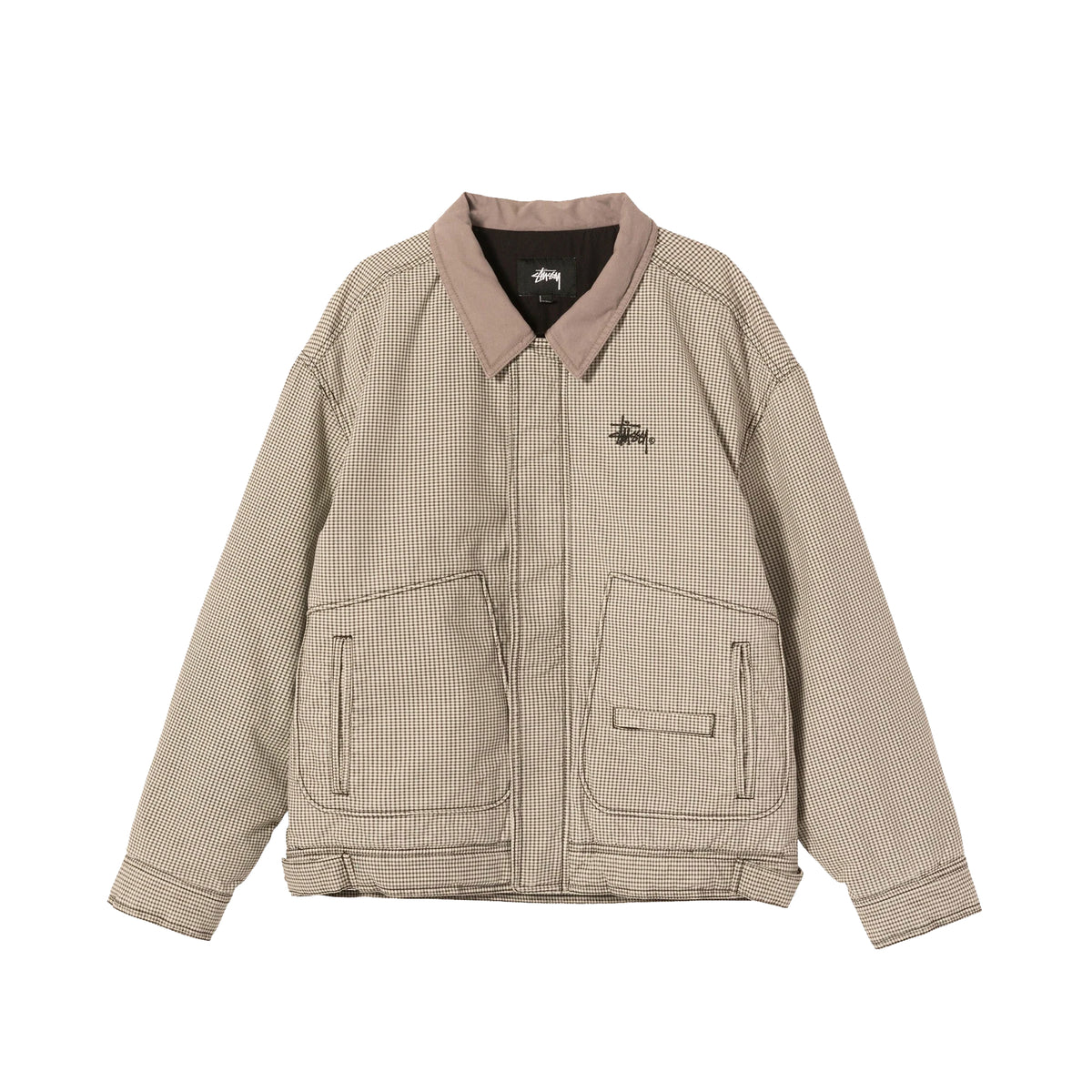 Stussy Mens Drizzler Plaid Bomber Jacket – Extra Butter