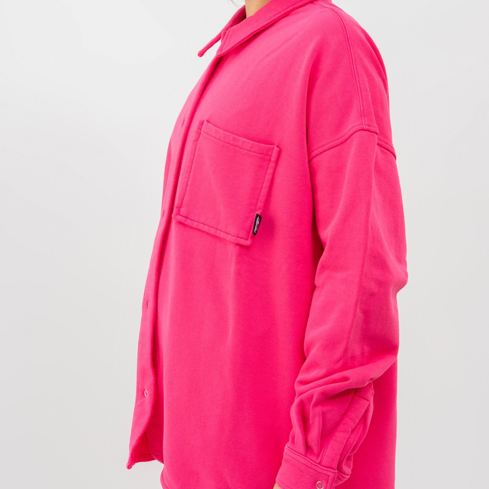 Stussy Womens Huron Shirt 'Hot Pink'