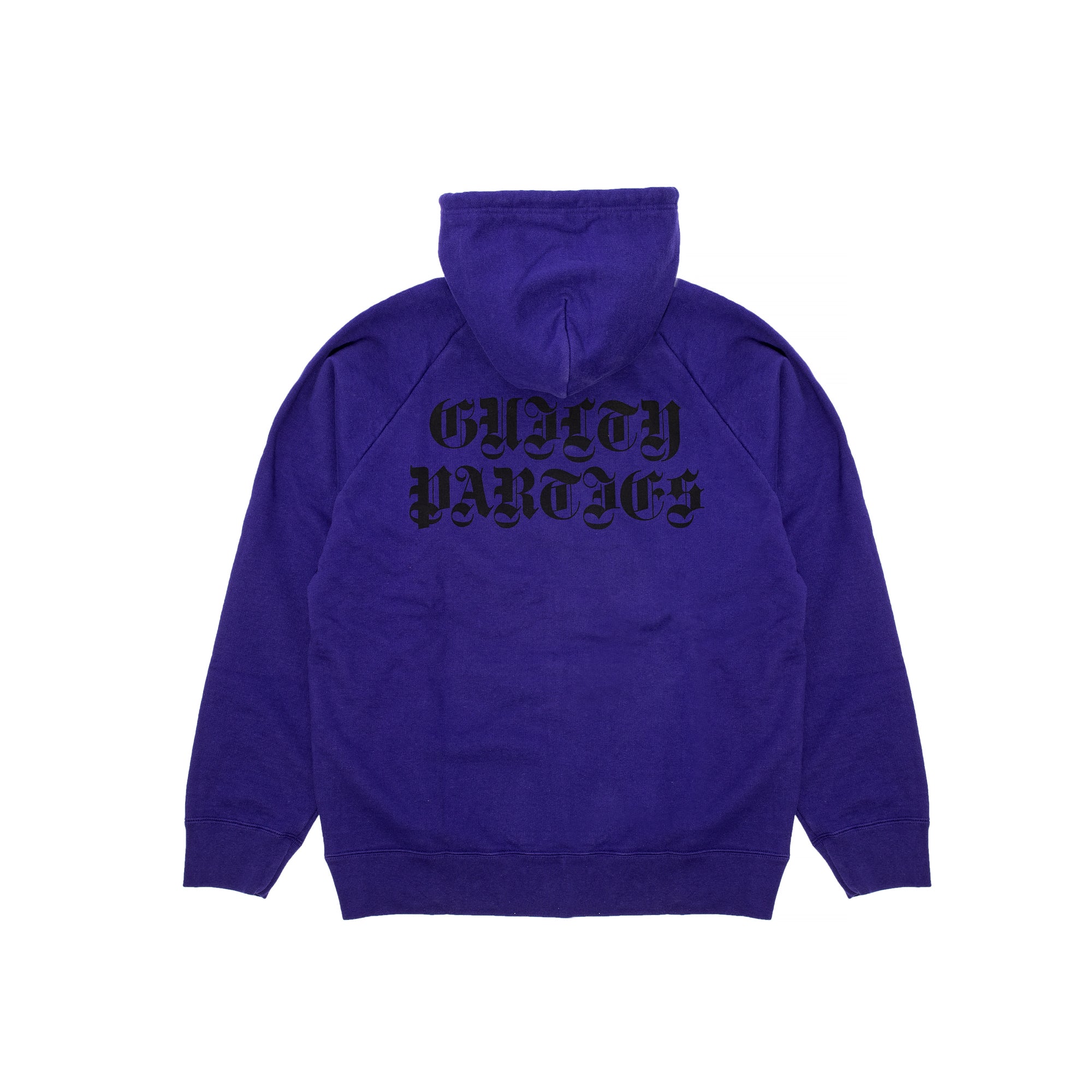 Wacko Maria Mens Washed Heavy Weight Pullover Hoodie Type 2 'Purple'