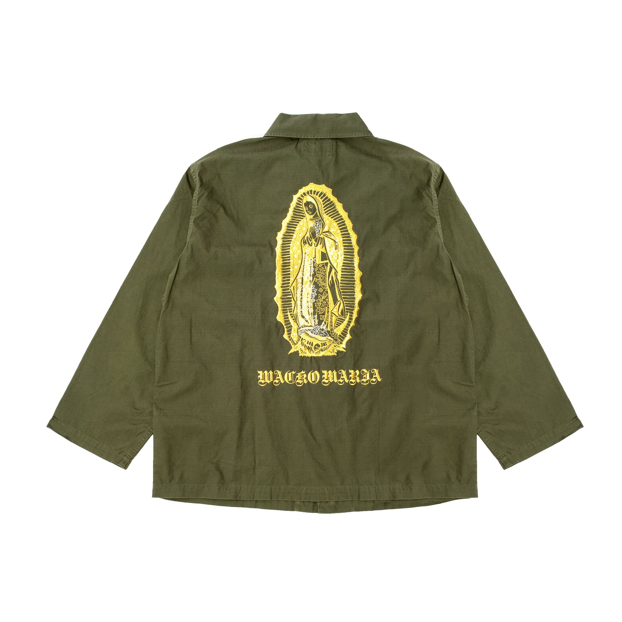 ジャケット・アウター WACKO MARIA ARMY SHIRT Wacko Maria Mens Army Shirt Type 2 'Khaki' – Extra Butter
