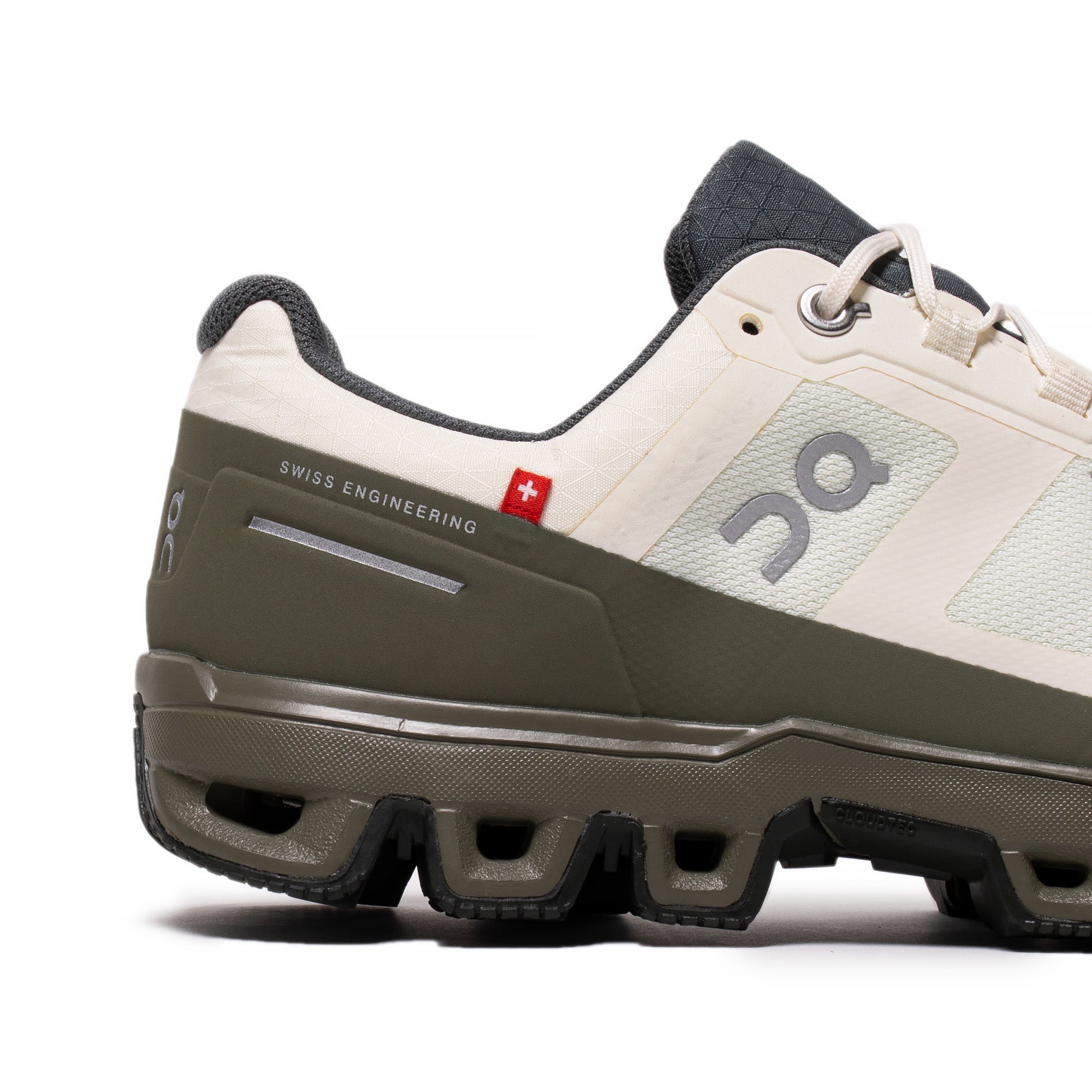 On! Mens Cloudventure Waterproof 'White Fir' Shoes