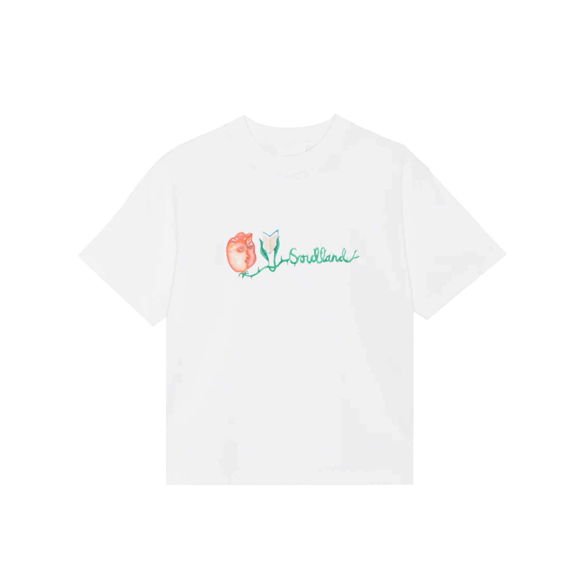 Soulland Womens Anya Flower Logo SS Tee